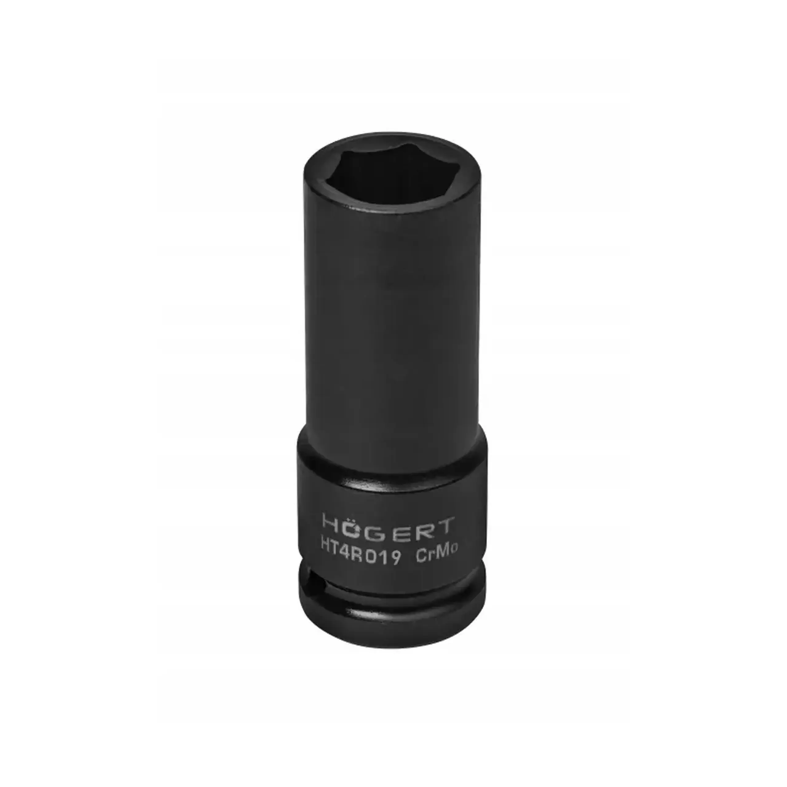 Cap cheie tubulară de impact Hexagonal 10 mm 1/2" 78 mm Hogert - Mărime cheie 19 mm