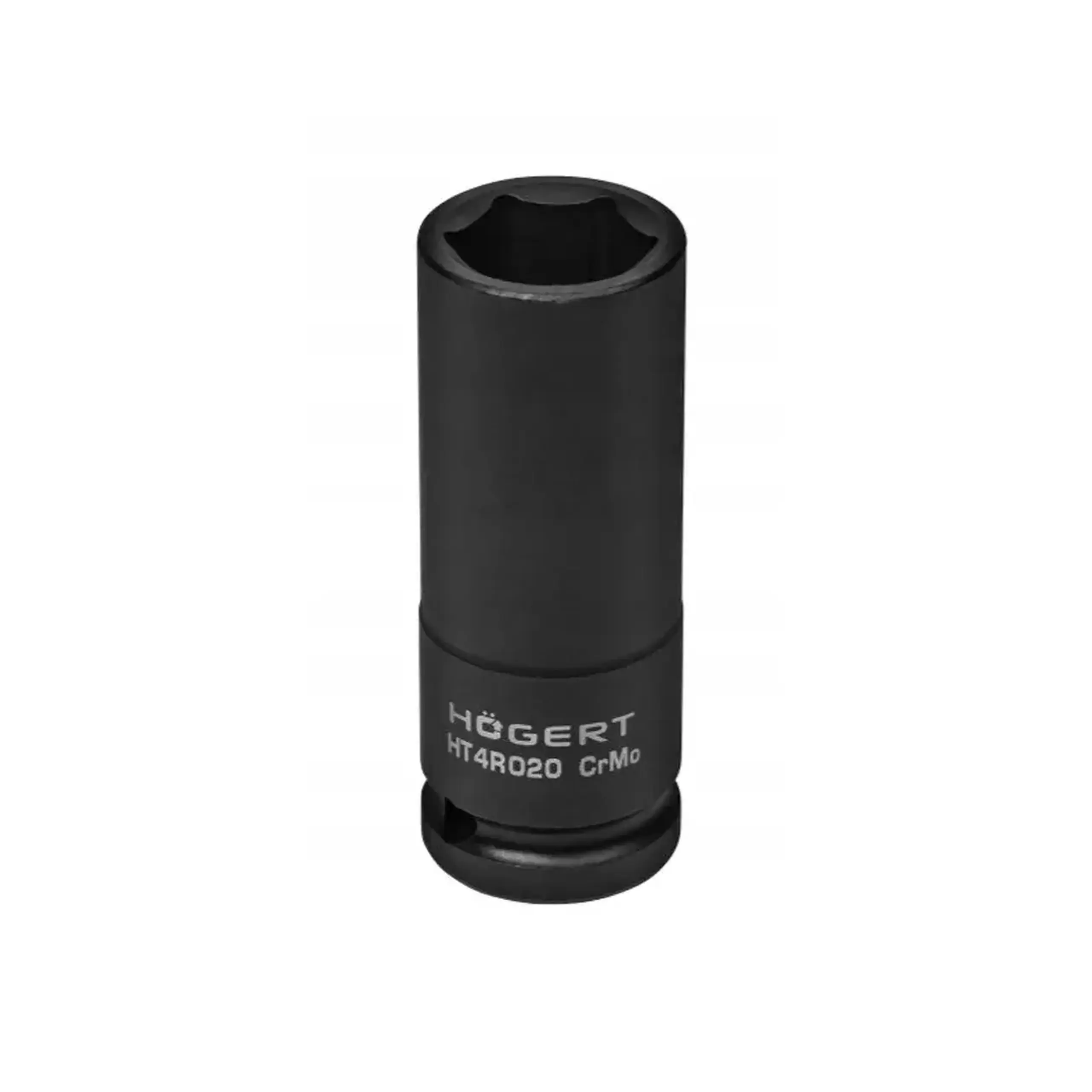 Cap cheie tubulară de impact Hexagonal 10 mm 1/2" 78 mm Hogert - Mărime cheie 20 mm