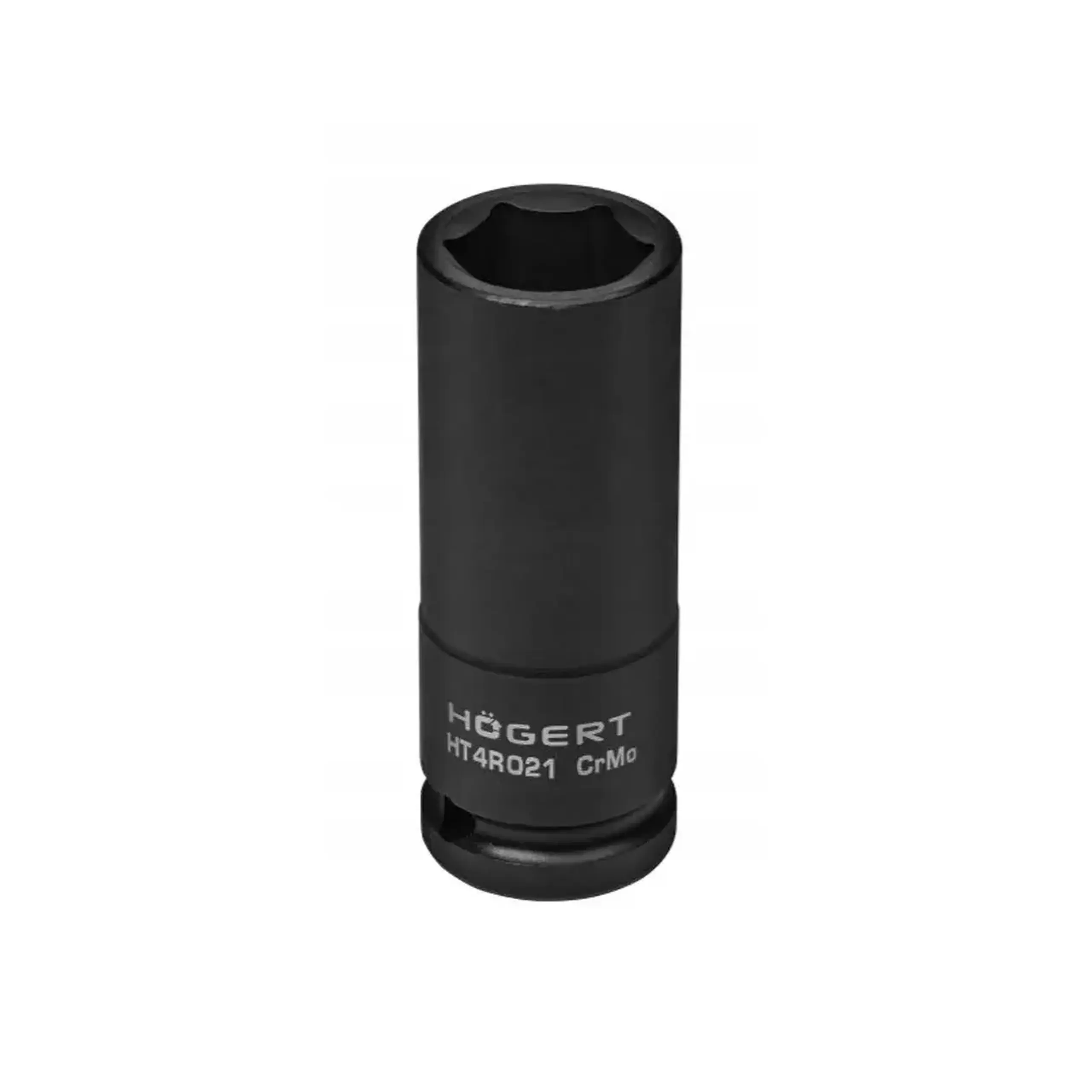 Cap cheie tubulară de impact Hexagonal 10 mm 1/2" 78 mm Hogert - Mărime cheie 21 mm