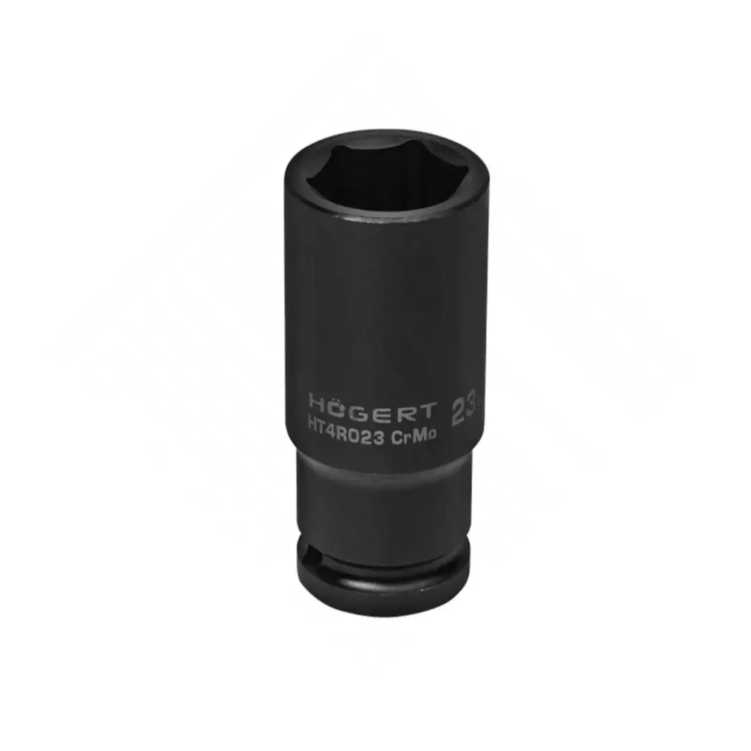 Cap cheie tubulară de impact Hexagonal 10 mm 1/2" 78 mm Hogert - Mărime cheie 23 mm