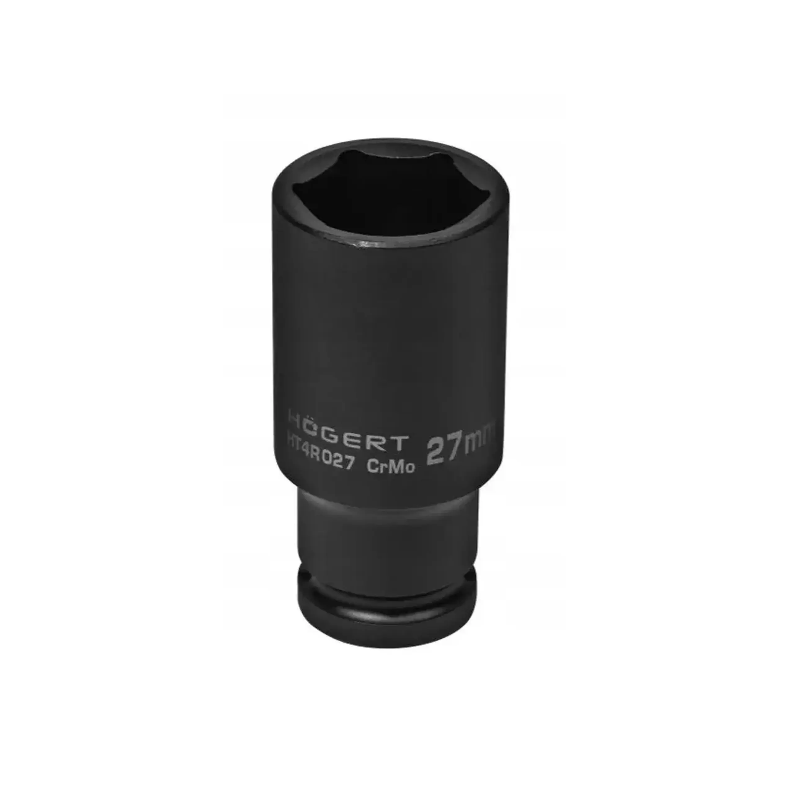 Cap cheie tubulară de impact Hexagonal 10 mm 1/2" 78 mm Hogert - Mărime cheie 27 mm
