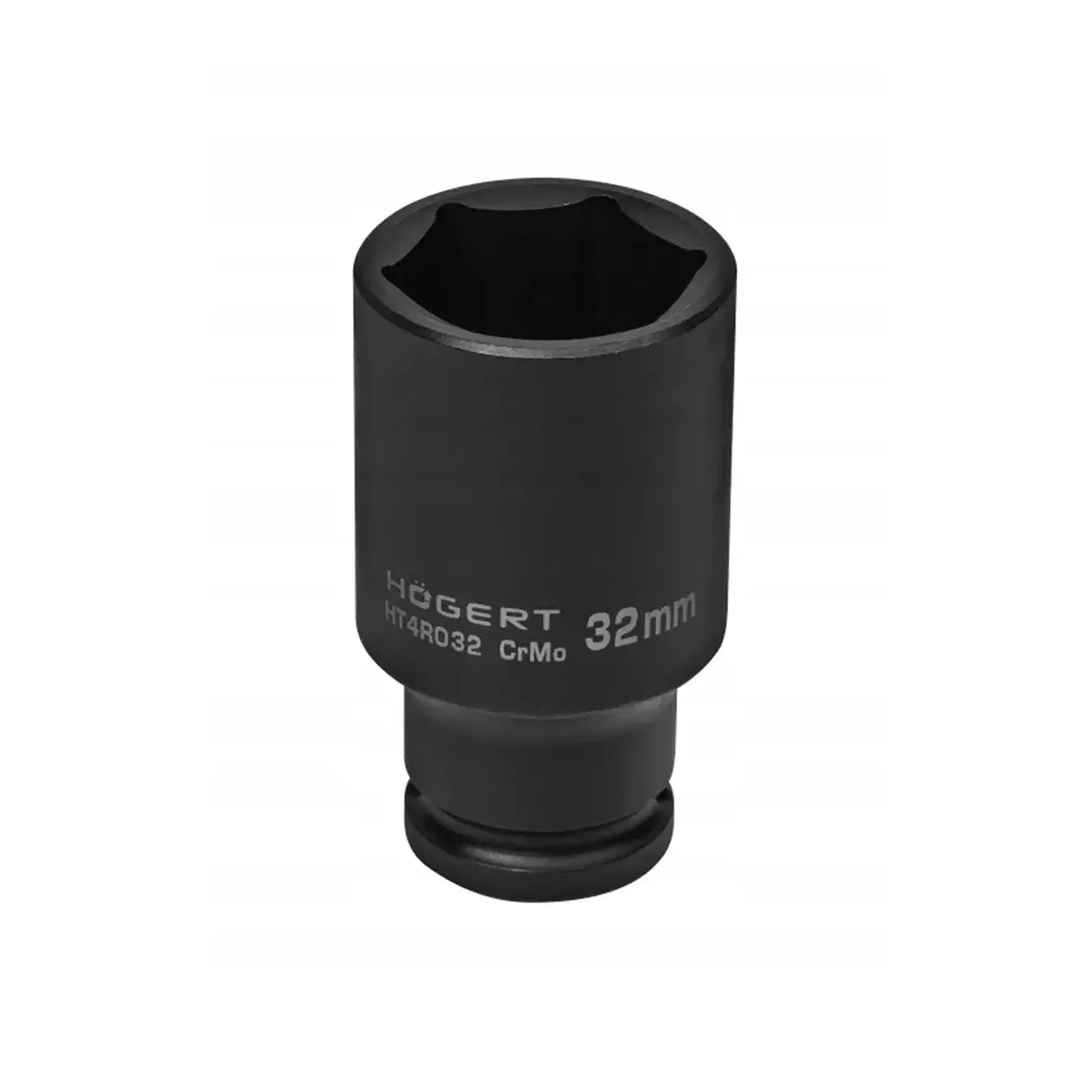 Cap cheie tubulară de impact Hexagonal 10 mm 1/2" 78 mm Hogert - Mărime cheie 32 mm