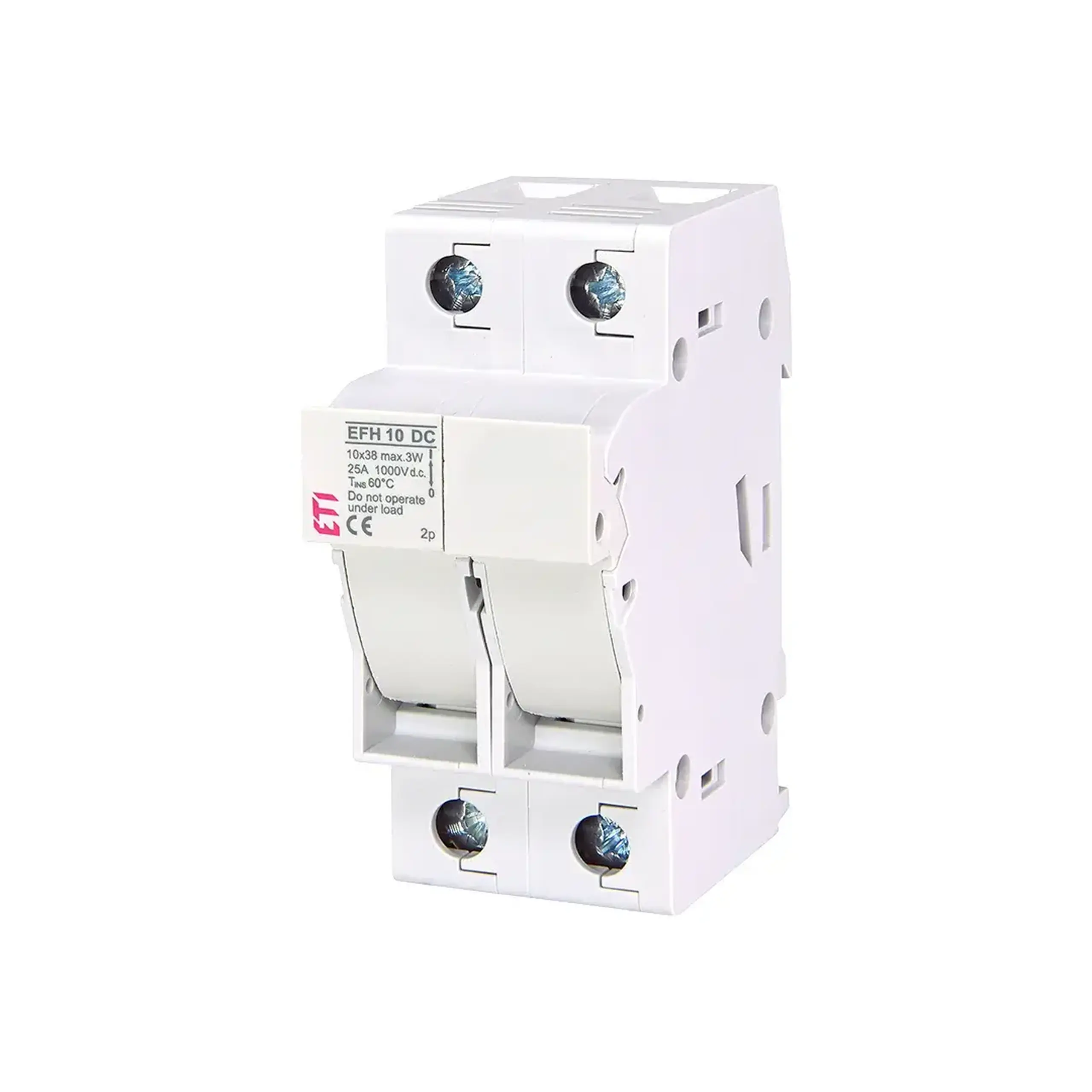 Suport pentru siguranțe ETI EFH 10DC 10 x 38 mm 25 A 1000 V - Nr. Poli 2P