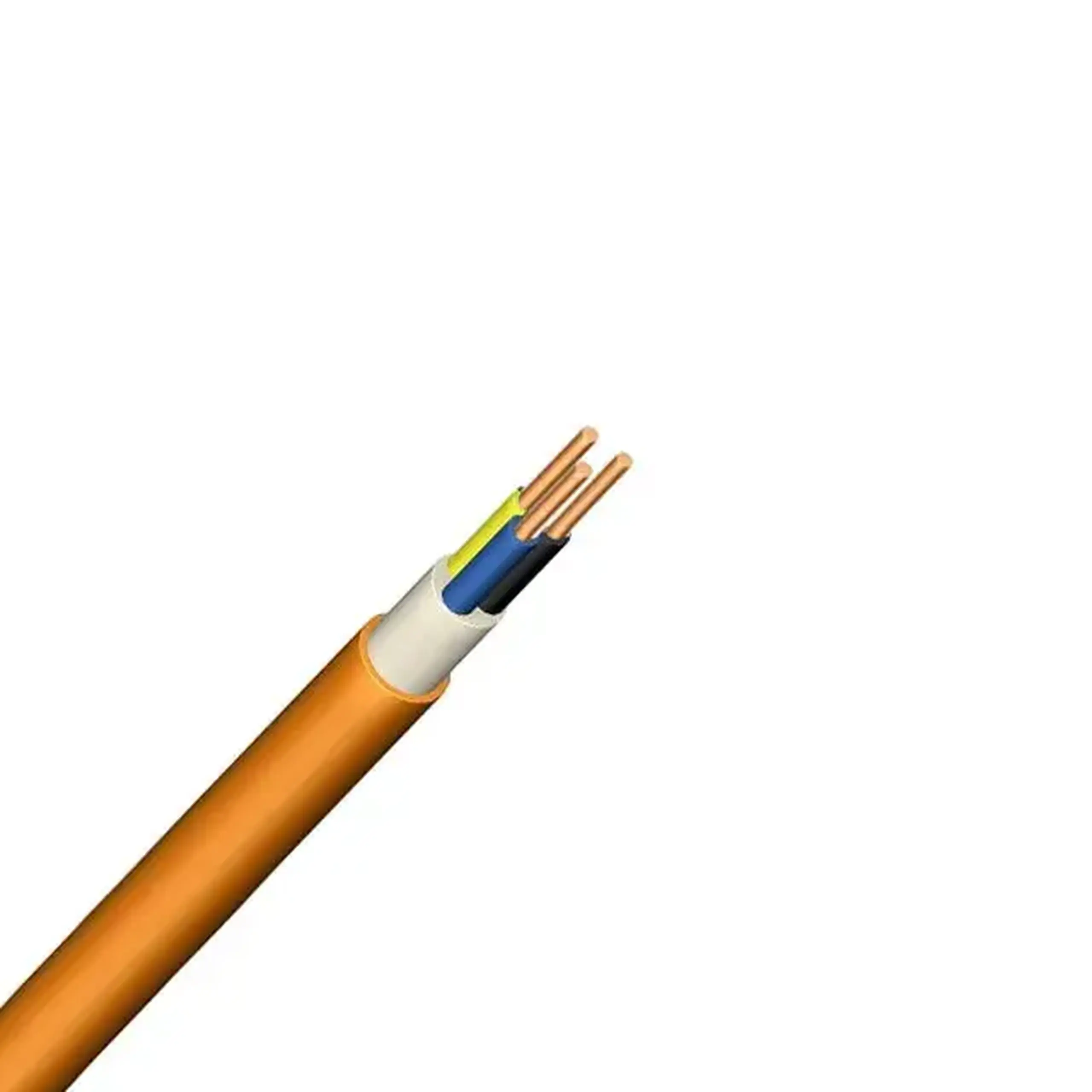 Cablu rezistent la foc Eupen HXH-J FE 3 * 6 mm² orange cupru - Numărul de fire 3 *