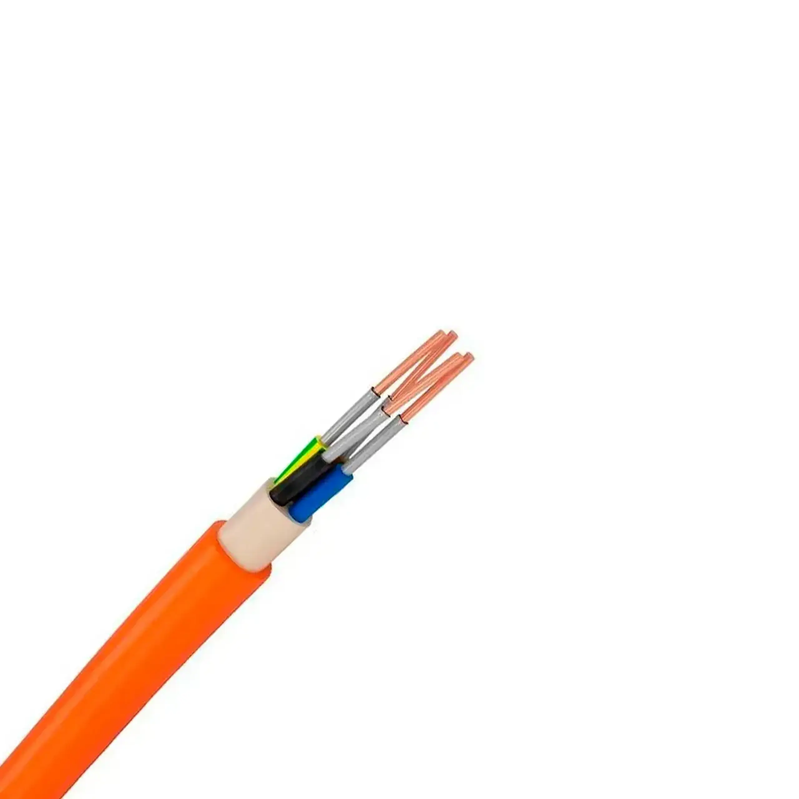 Cablu rezistent la foc Eupen HXH-J FE 3 * 6 mm² orange cupru - Numărul de fire 4 *