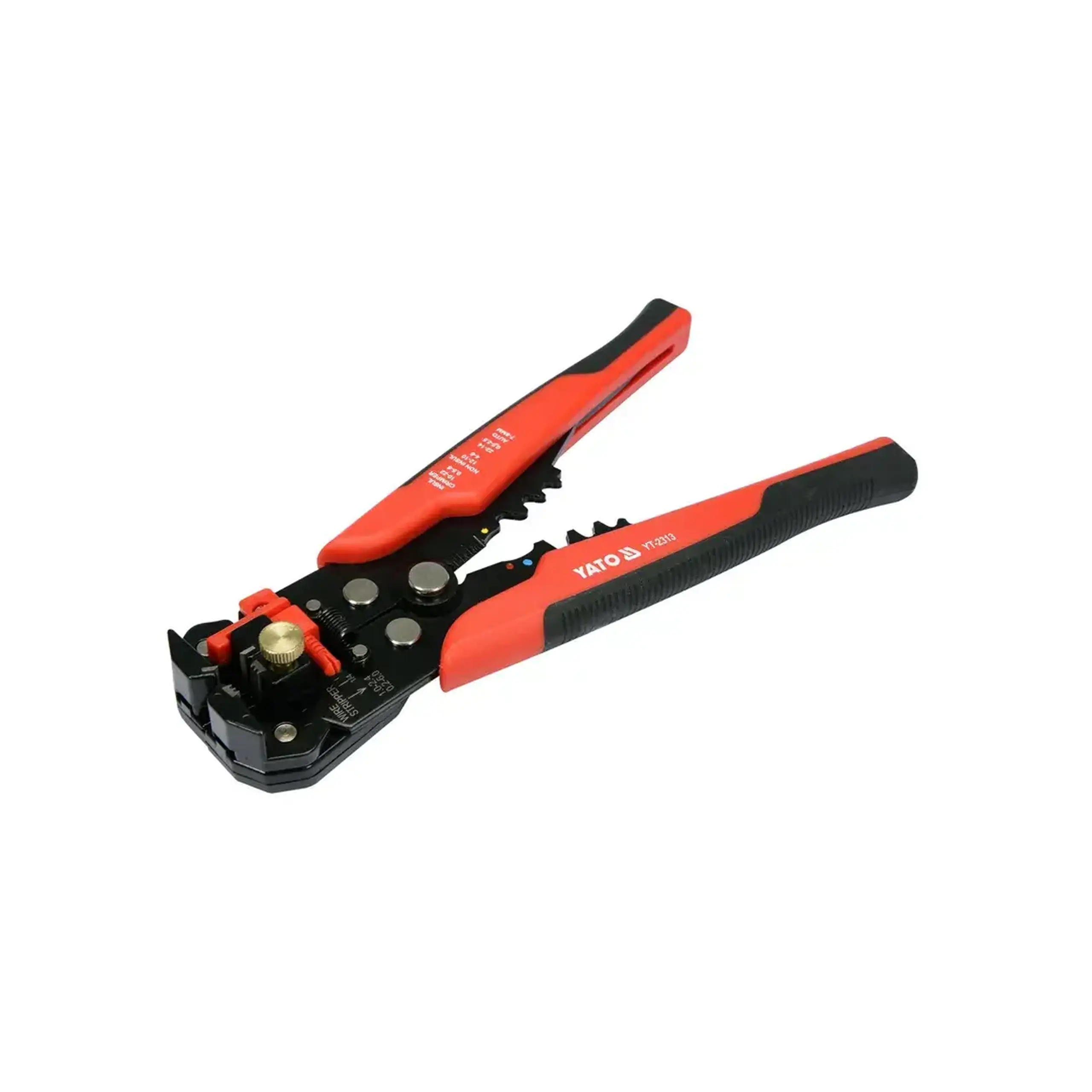 Clește automat de dezizolare și strângere 0.2 - 6 mm² 205 mm universal Yato