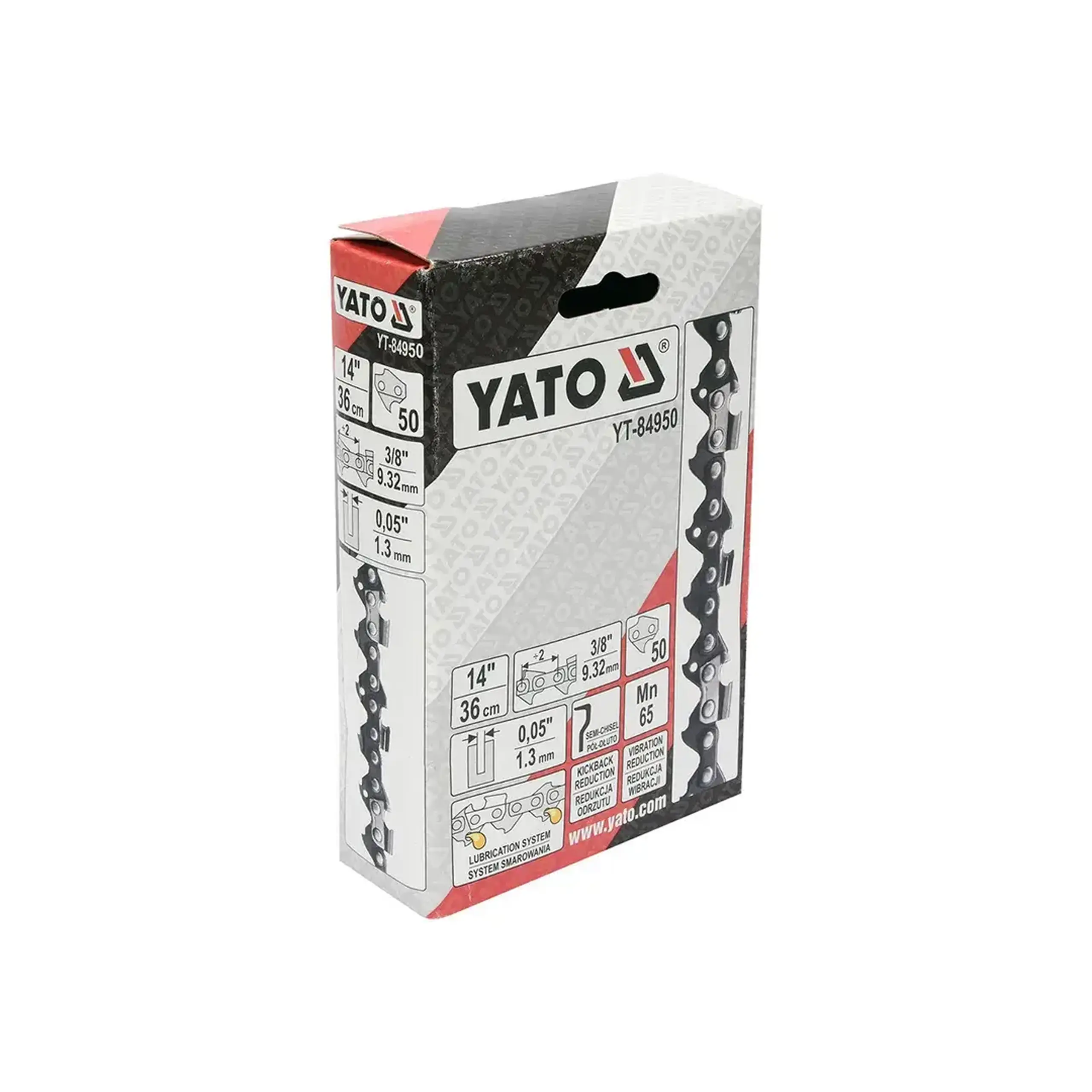 Lanț pentru fierăstrău cu lanț 360 mm 3/8" (9.52 mm) 1.3 mm 1 buc. Yato