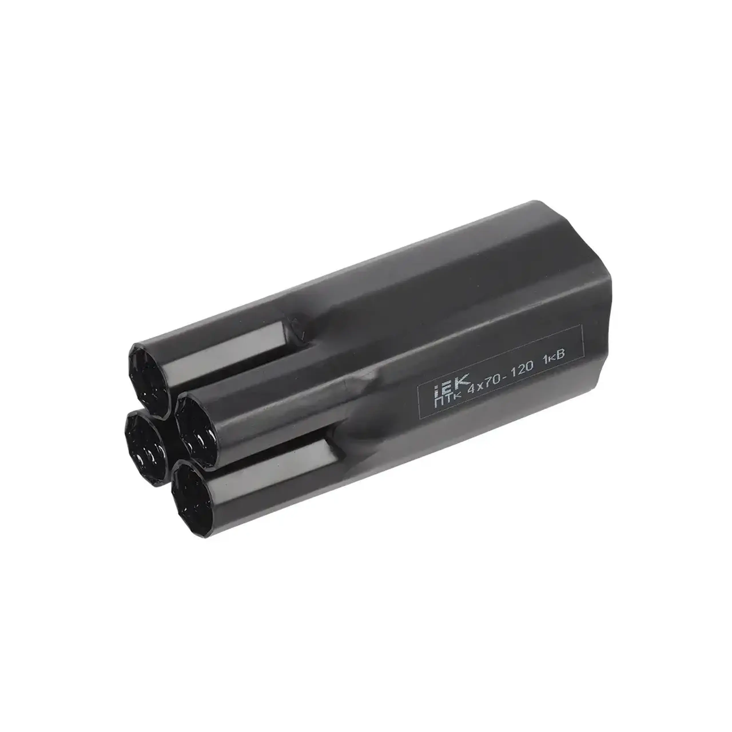 Mănușă termoretractabilă IEK ПТк 2 * 25 - 120 mm² negru - 4 * 70 - 120 mm²