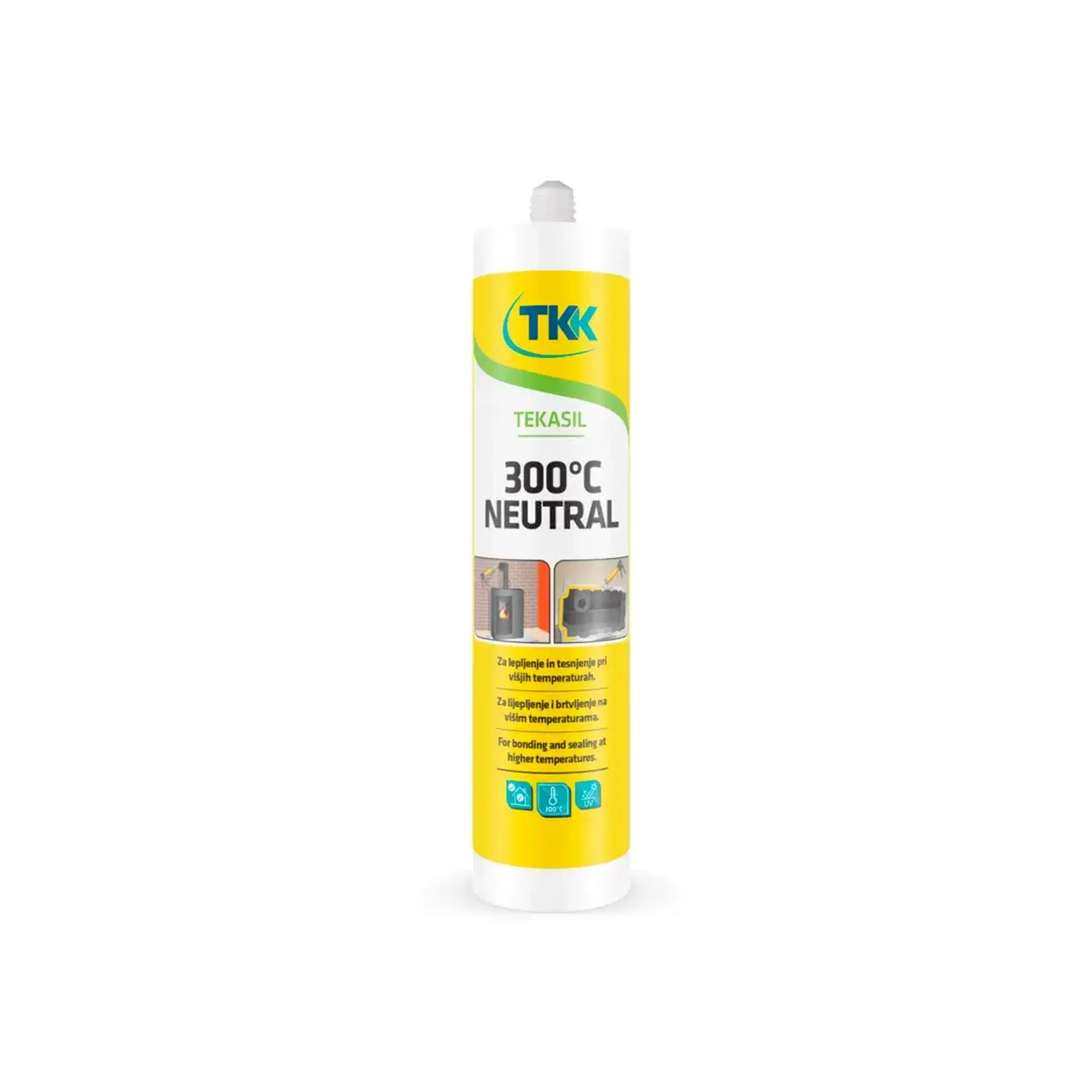 Silicon NEUTRAL 300 ml Negru TEKASIL