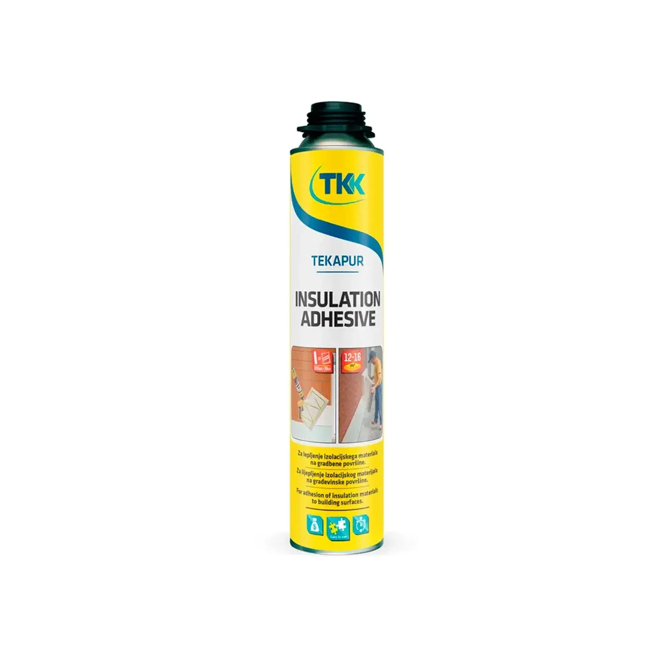 Spumă adeziv poliuretanic TEKAPUR INSULATION 750 ml