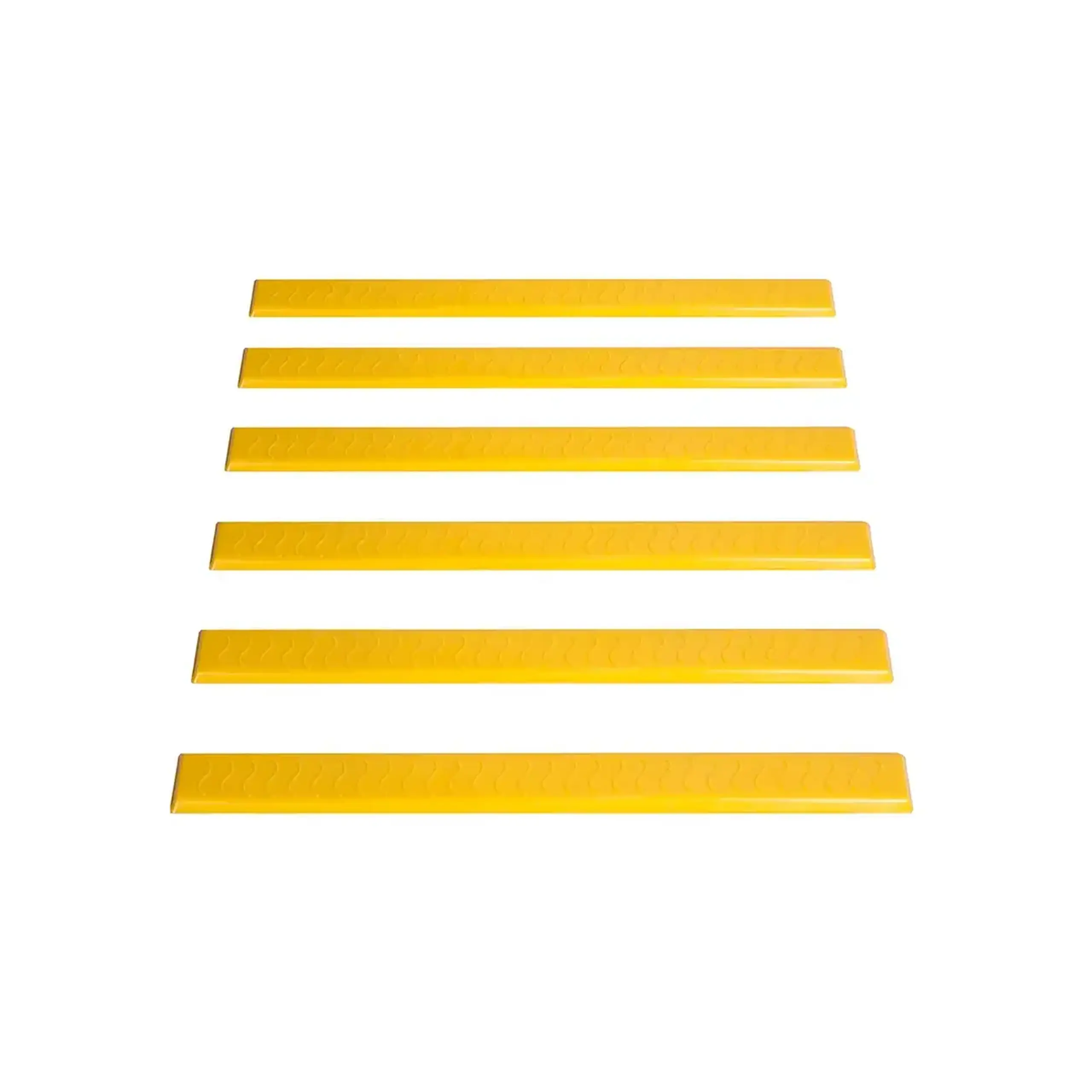 Suprafață tactilă de directionare 40 x 40 x 0.5 cm Galben MFK - Bucăți în ambalaj 6 buc.
