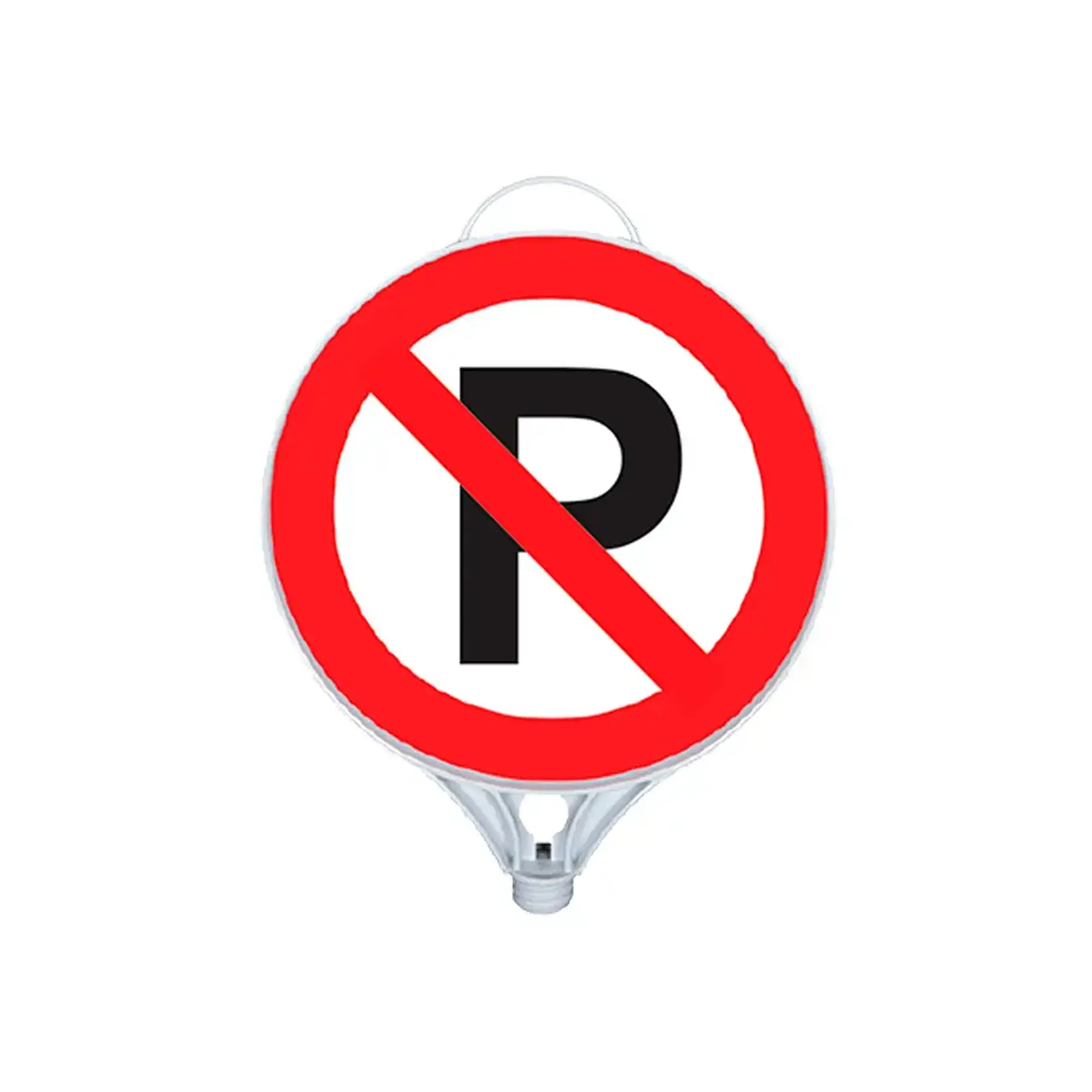 Indicator rutier rotund "Nu parcați" 28 x 39 cm Roșu MFK