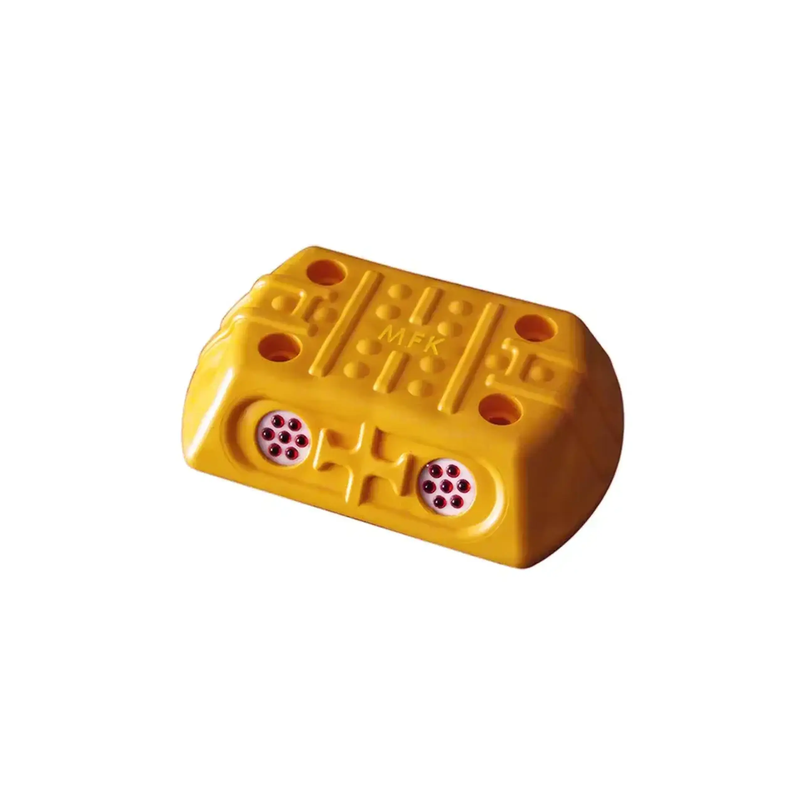 Indicator reflectant cu 4 puncte de delimitare a drumului 9 x 13 x 3 cm Galben MFK - Marime 4 puncte de delimitare a drumului 9 x 13 x 3 cm