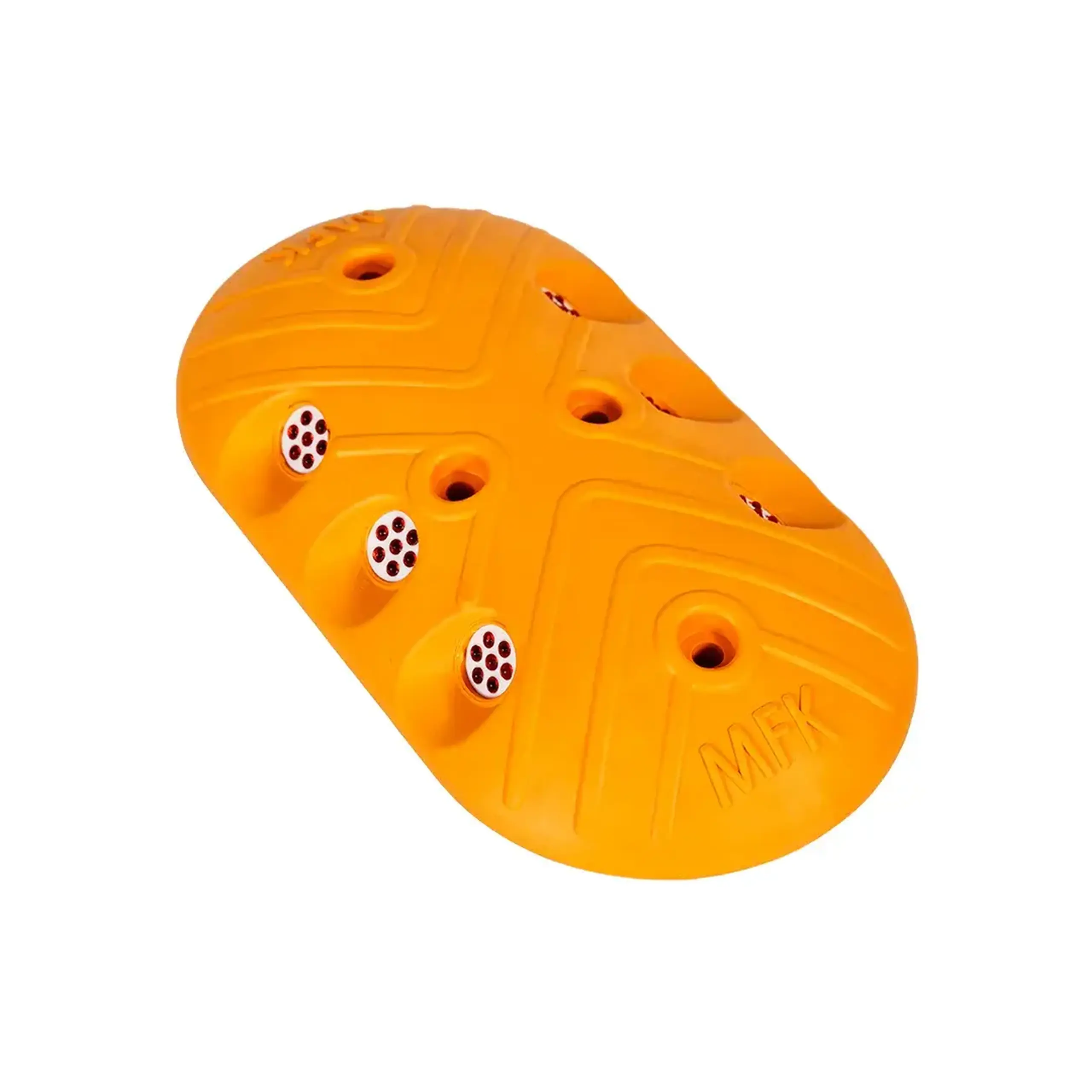 Indicator reflectant cu 4 puncte de delimitare a drumului 9 x 13 x 3 cm Galben MFK - Marime 6 puncte de delimitare a drumului 22 x 12 x 3 cm
