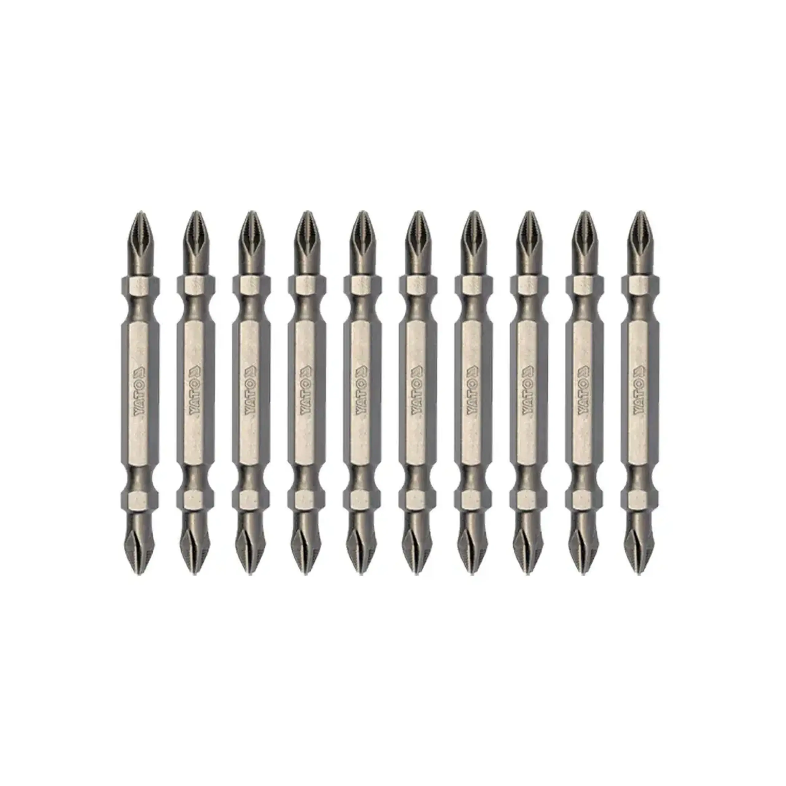 Set biți dubli 10 buc. PH2 1/4" 65 mm Yato