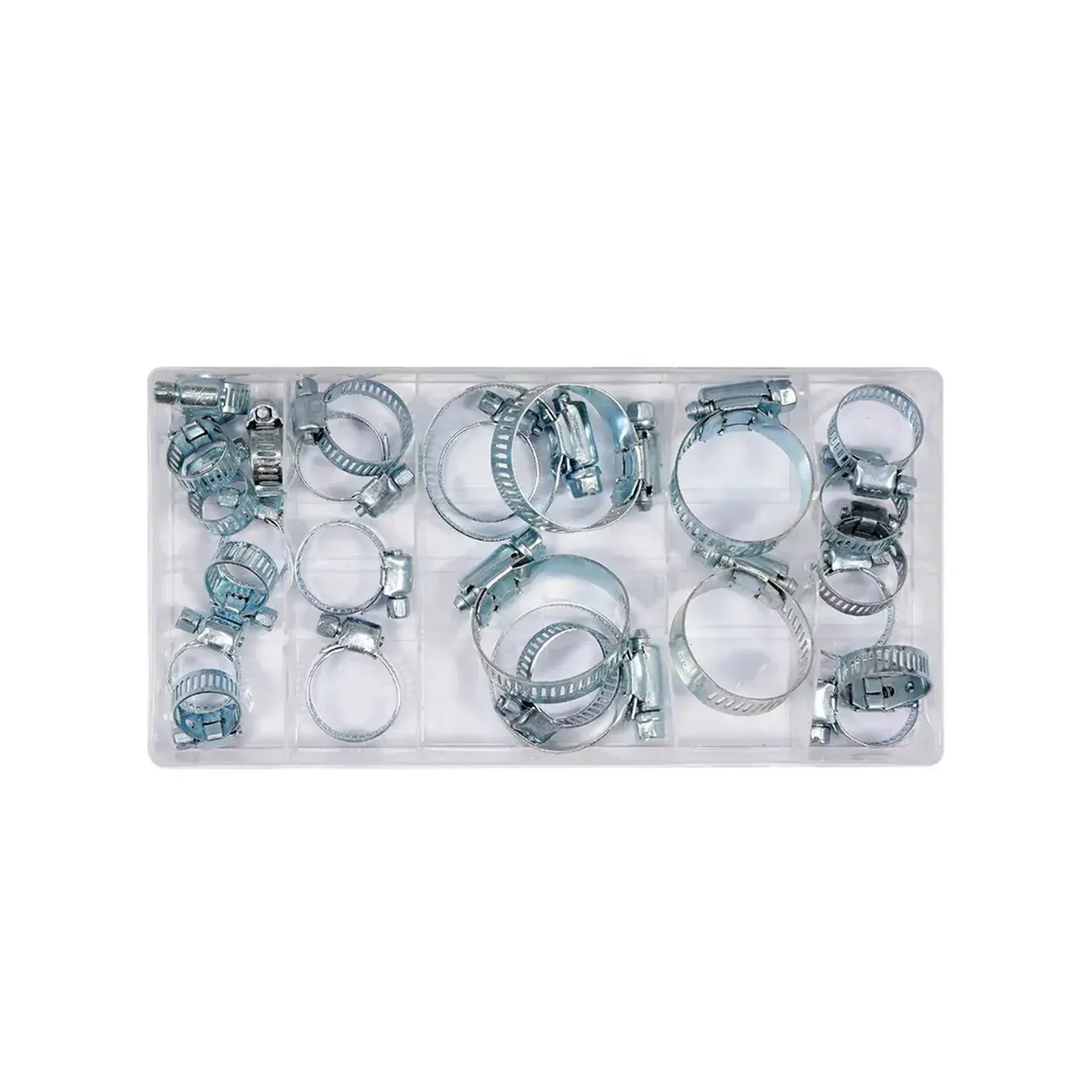 Set coliere cu șurub YT06782 16 - 40 mm Yato