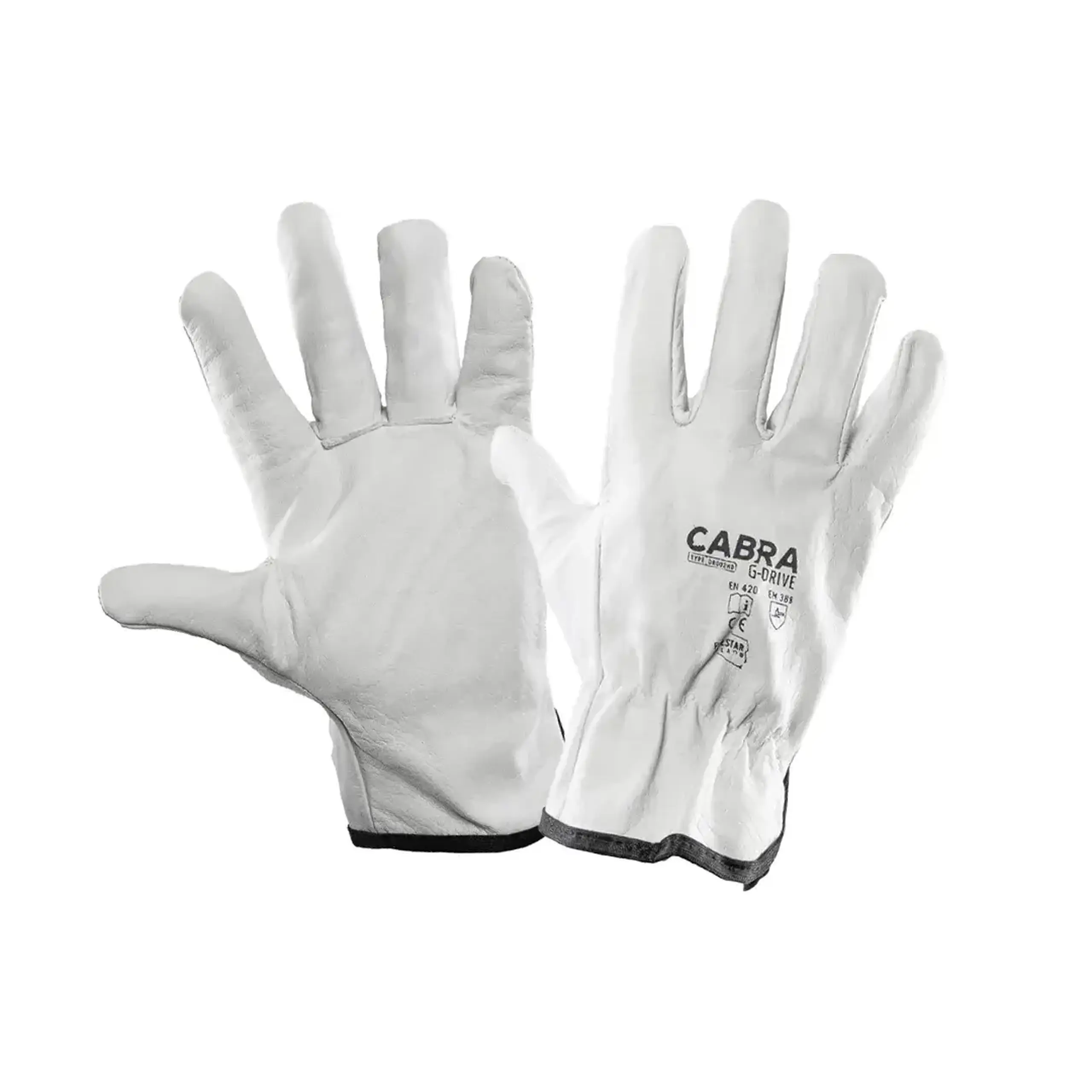 Mănuși de lucru G-DRIVE DR002HD 3132X 9 Alb CABRA - Mărime 10