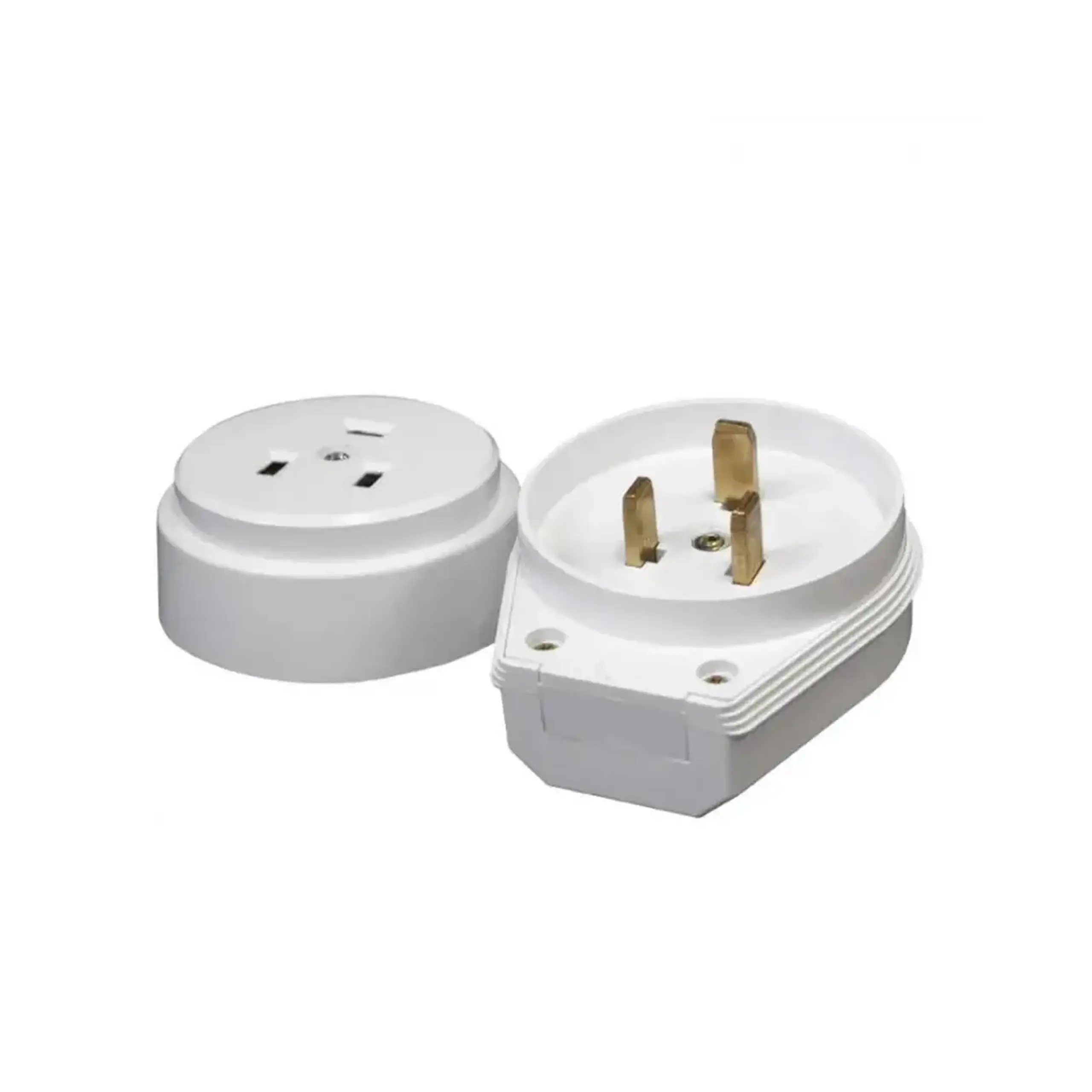Priză cu fișă 1 2P+PE 32 A 220 - 240 V IP20 Panlight - Culoare Alb