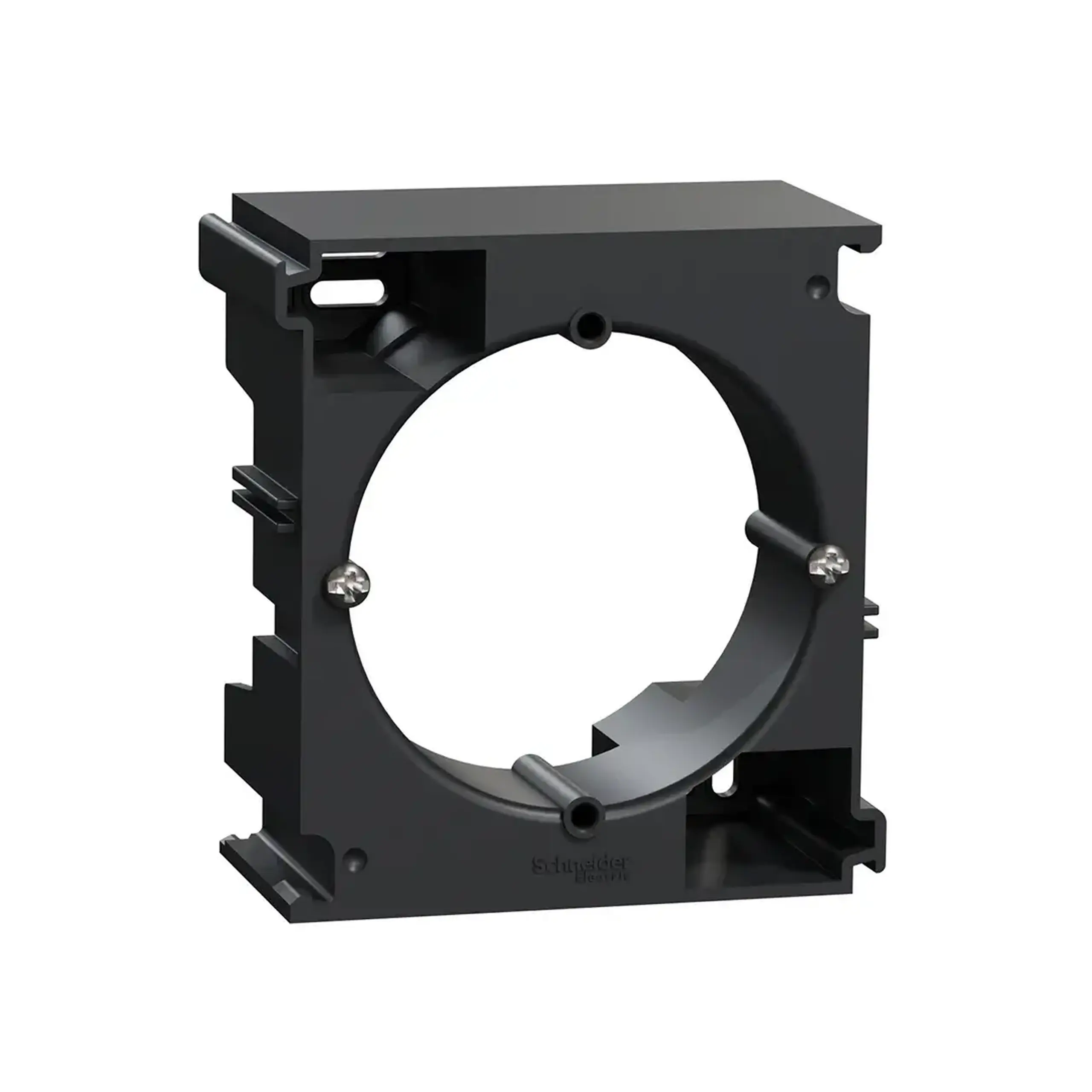 Cadru pentru montaj SEDNA NEW antracit Schneider-Electric - Dimensiuni (L x W x H x Ø) 84 x 78 x 43 mm