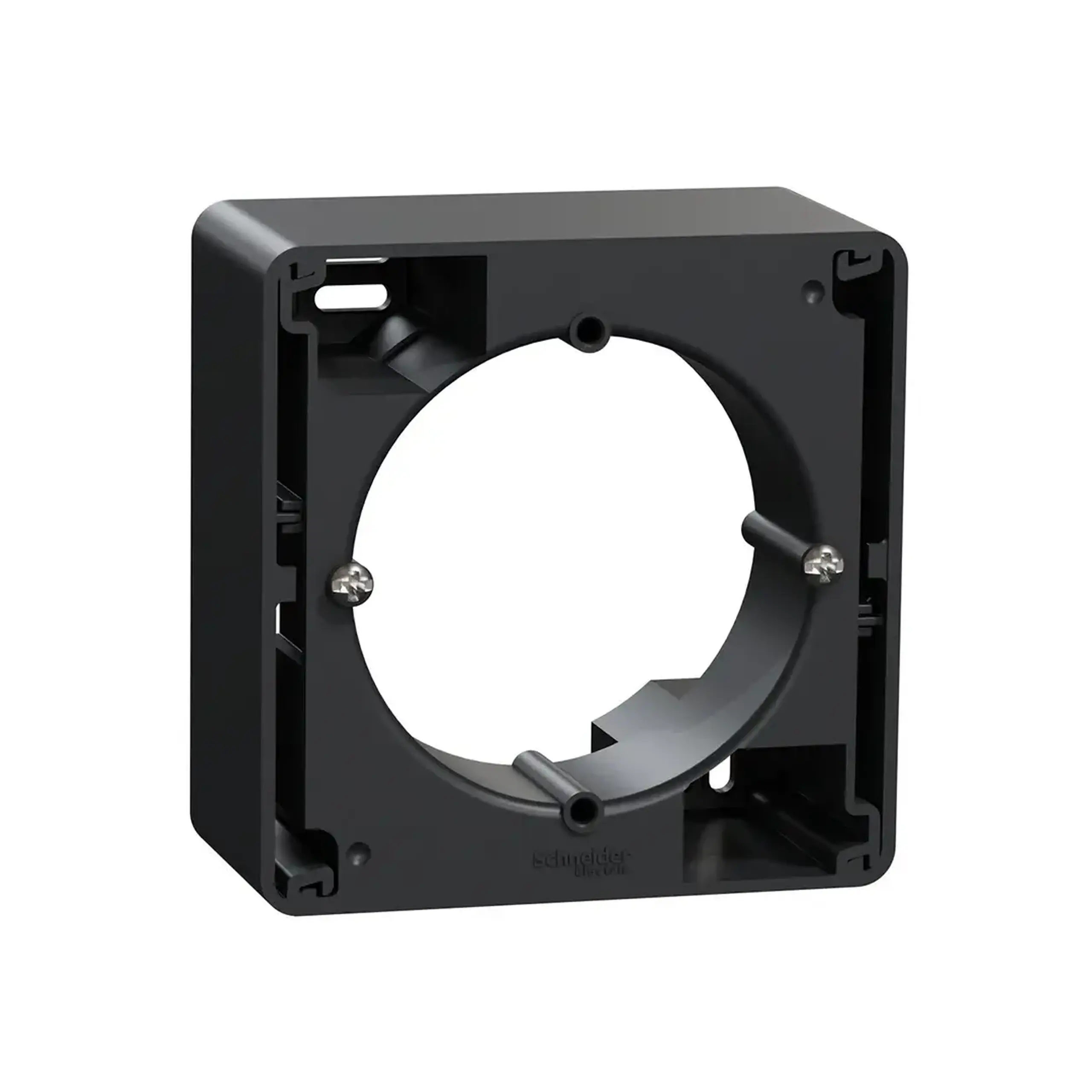 Cadru pentru montaj SEDNA NEW antracit Schneider-Electric - Dimensiuni (L x W x H x Ø) 84 x 83 x 43 mm