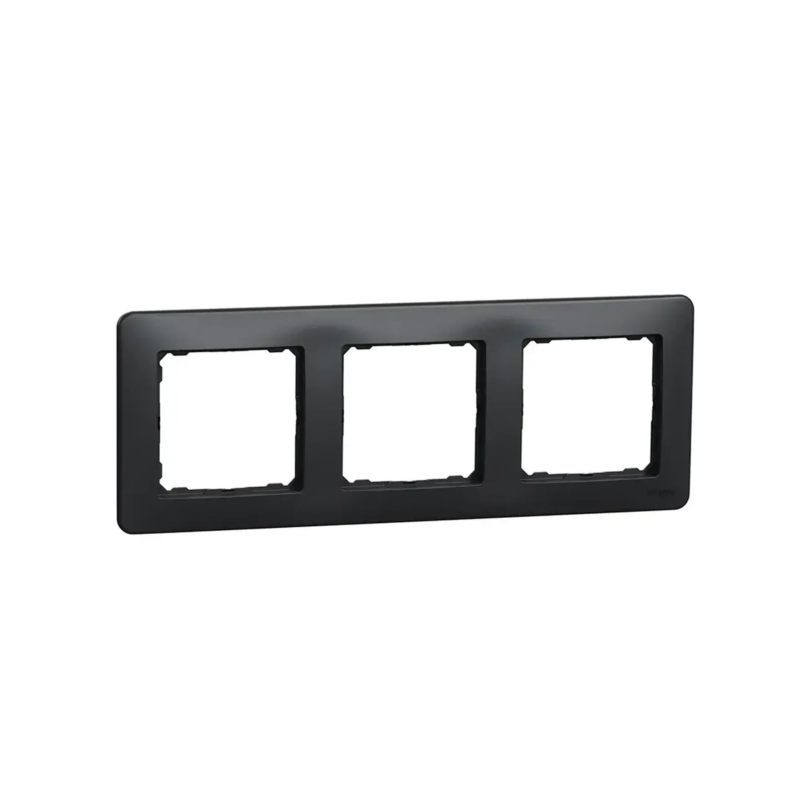 Ramă cu 3 locuri SEDNA NEW antracit Schneider-Electric - Dimensiuni (L x W x H x Ø) 230 x 85 x 10 mm