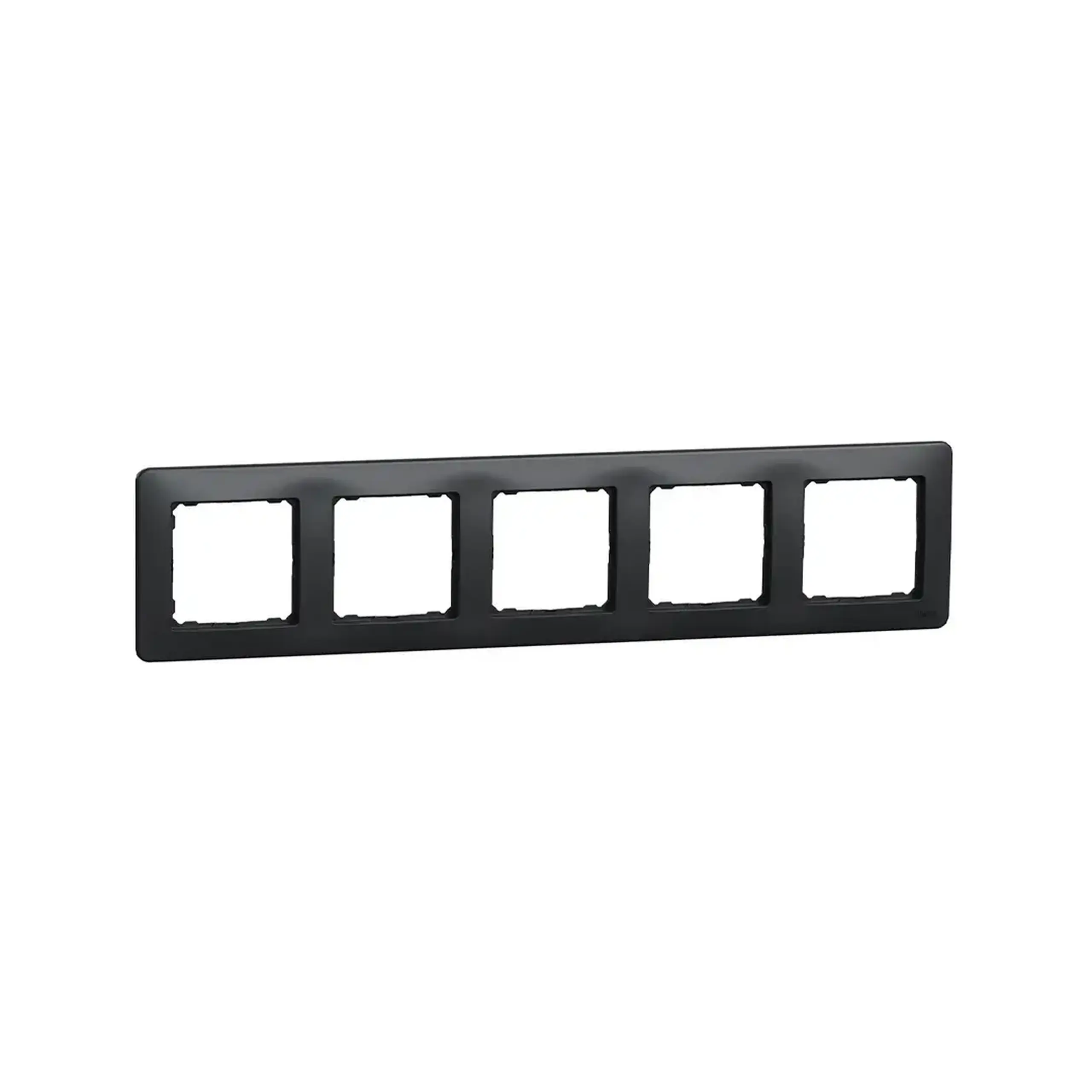 Ramă cu 3 locuri SEDNA NEW antracit Schneider-Electric - Dimensiuni (L x W x H x Ø) 370 x 85 x 10 mm