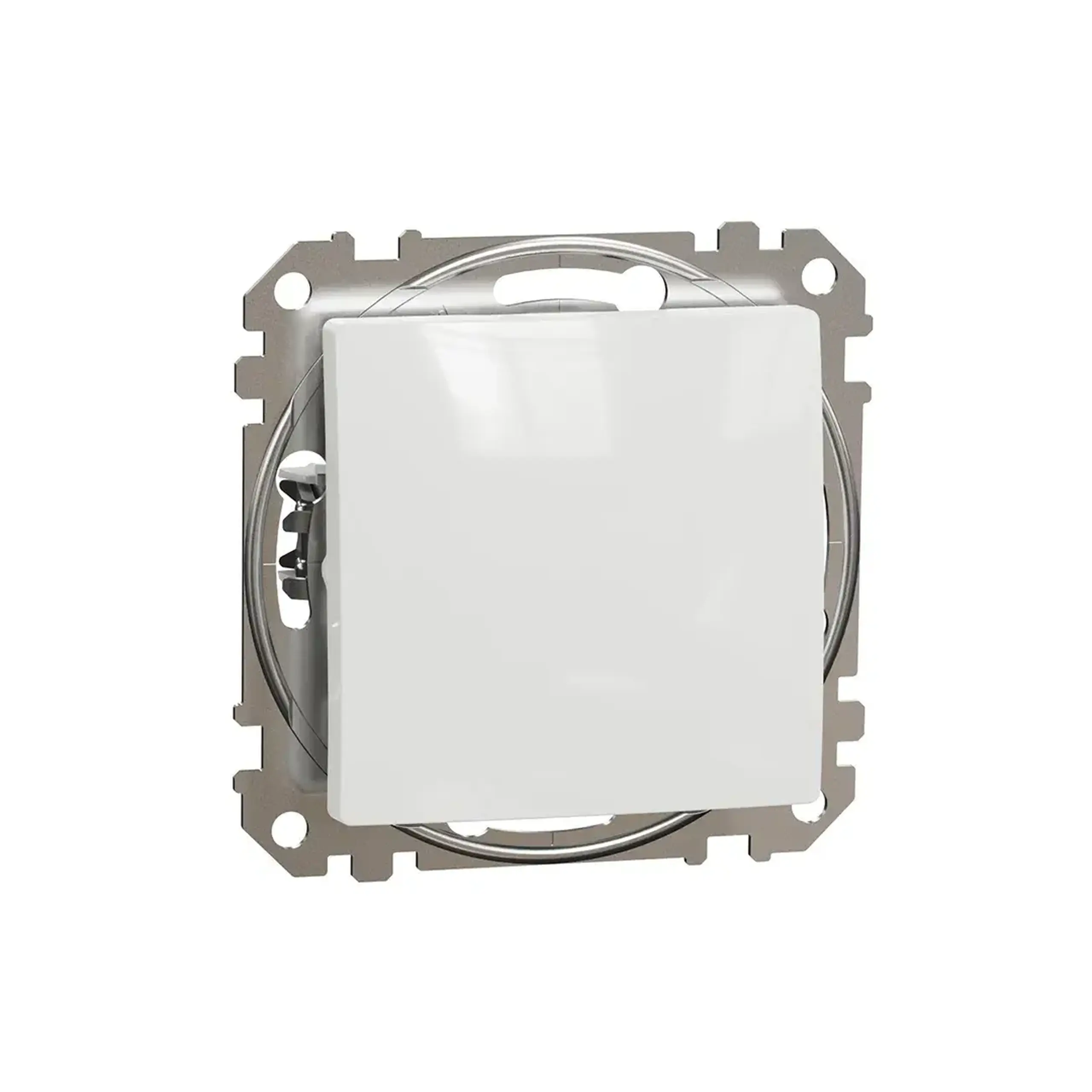 Întrerupător unitar SDD111101 SEDNA NEW 10 A 220 V alb Schneider-Electric