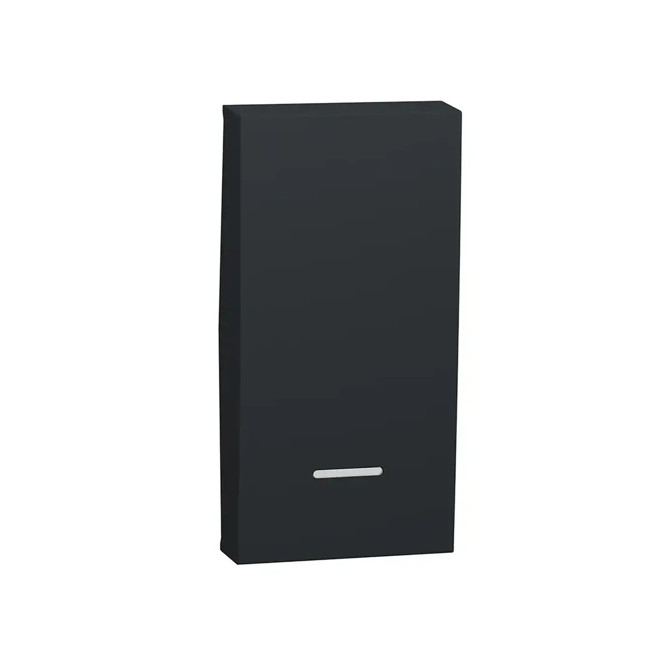 Clapetă întrerupător cu indicator unica Studio antracit 1 modul Schneider-Electric
