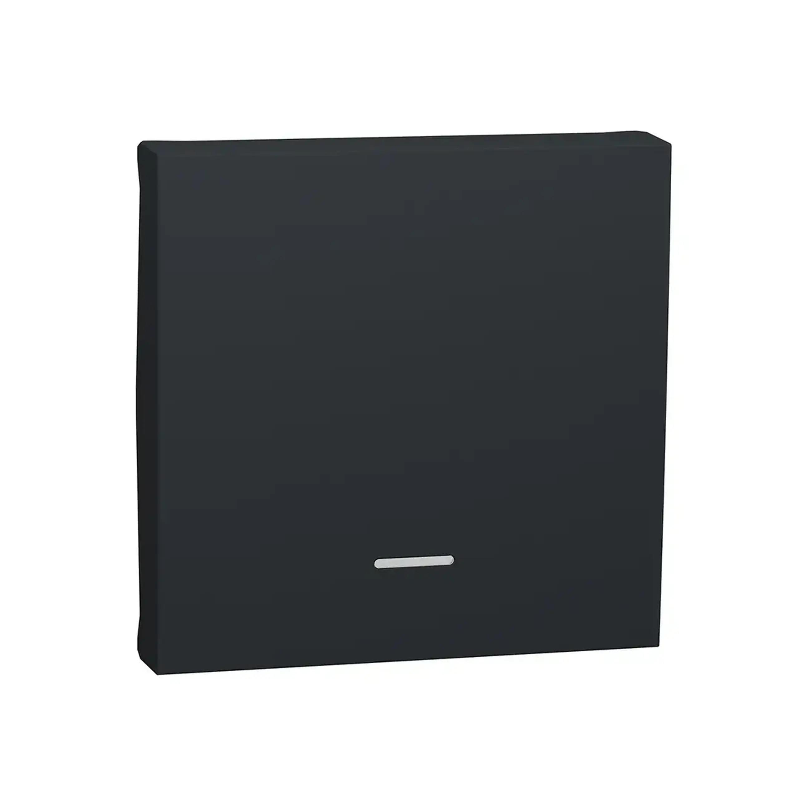 Clapetă întrerupător cu indicator unica Studio antracit 2 module Schneider-Electric