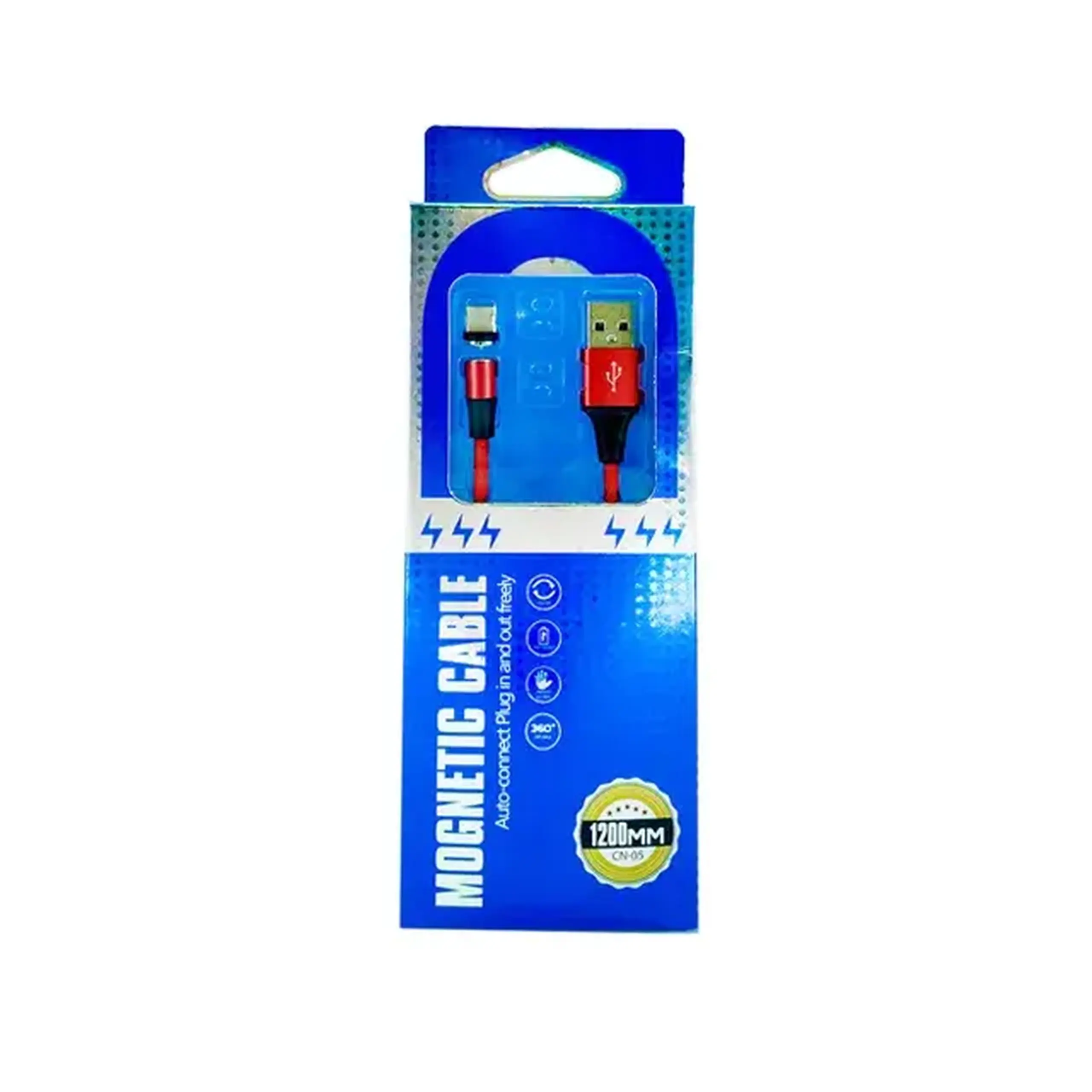 Cablu USB A - Type C 1.2 m G 4-18 PowMr