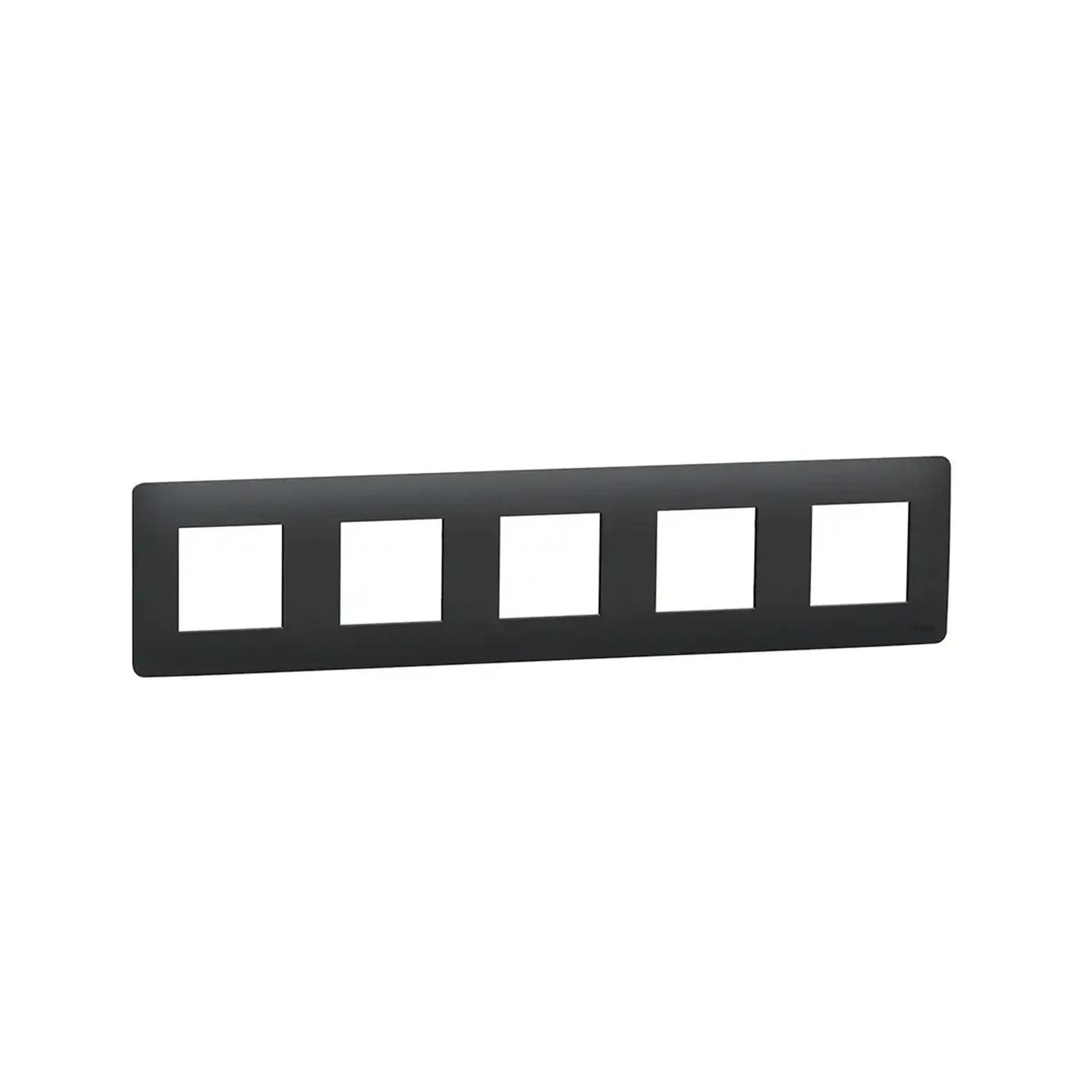 Ramă cu 2 locuri unica Studio antracit 4 module Schneider-Electric - Tip 10 module