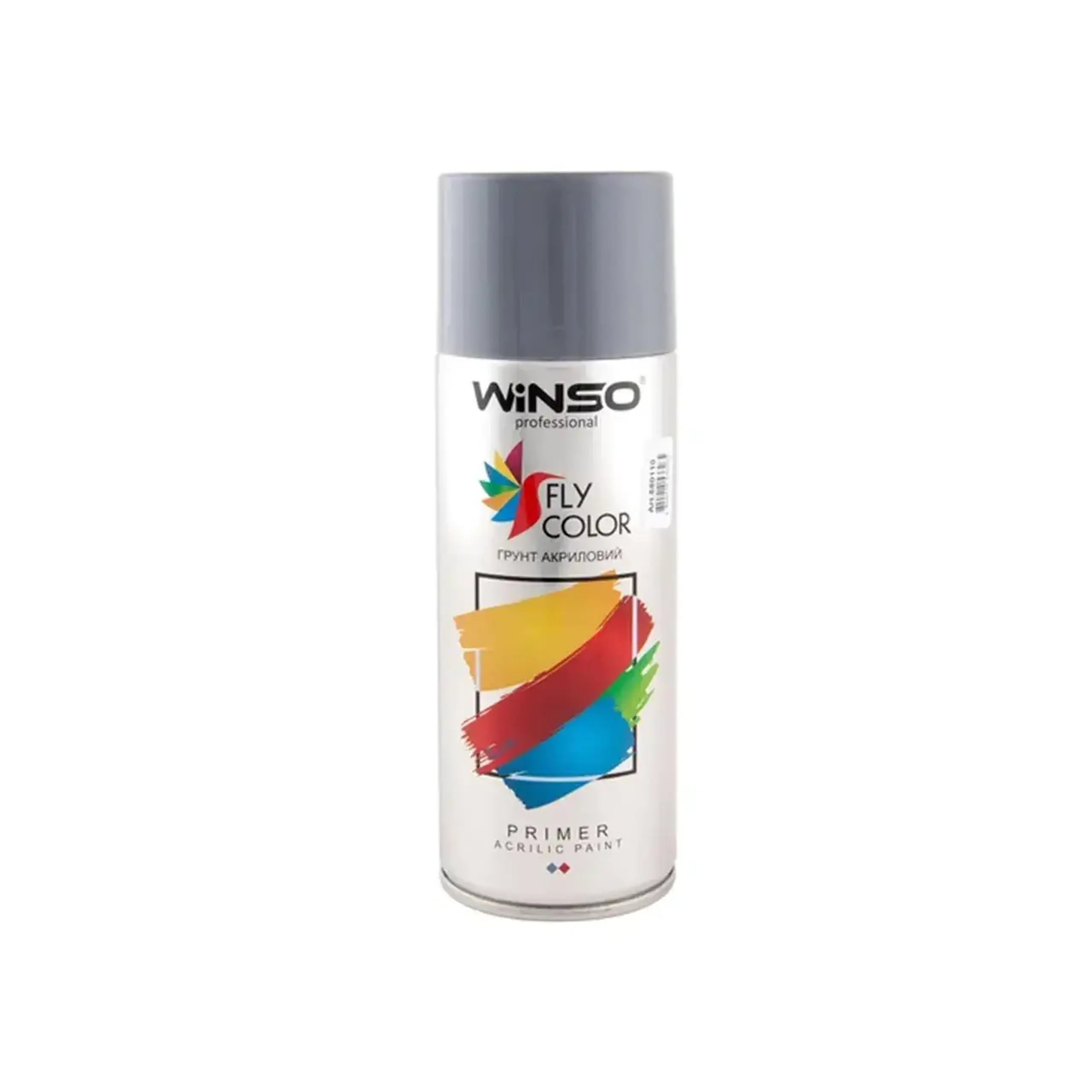 Vopsea spray acrilică Fly Color gri închis 450 ml WINSO