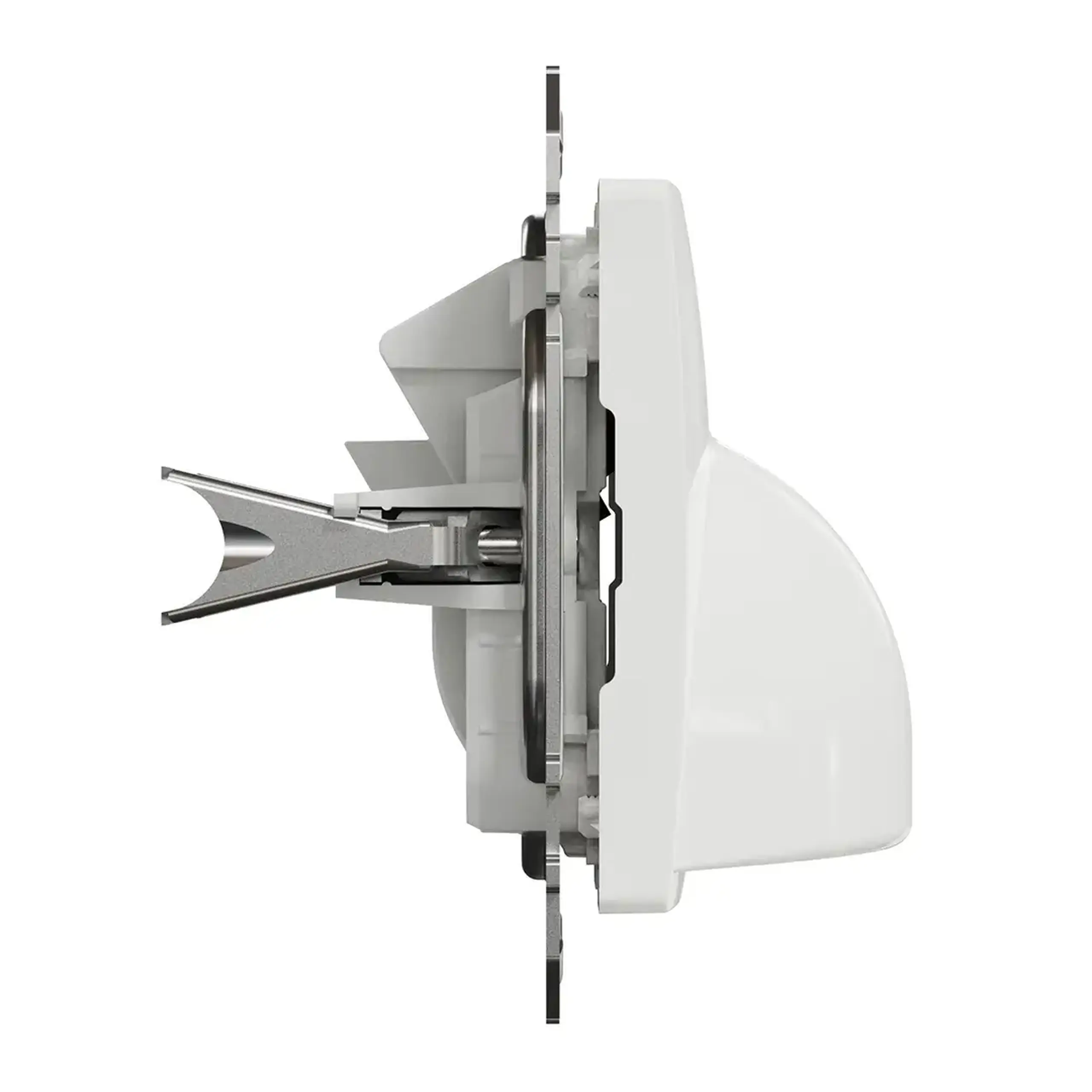 Priză ieșire cablu SEDNA NEW 25 A 250 V Alb Schneider-Electric