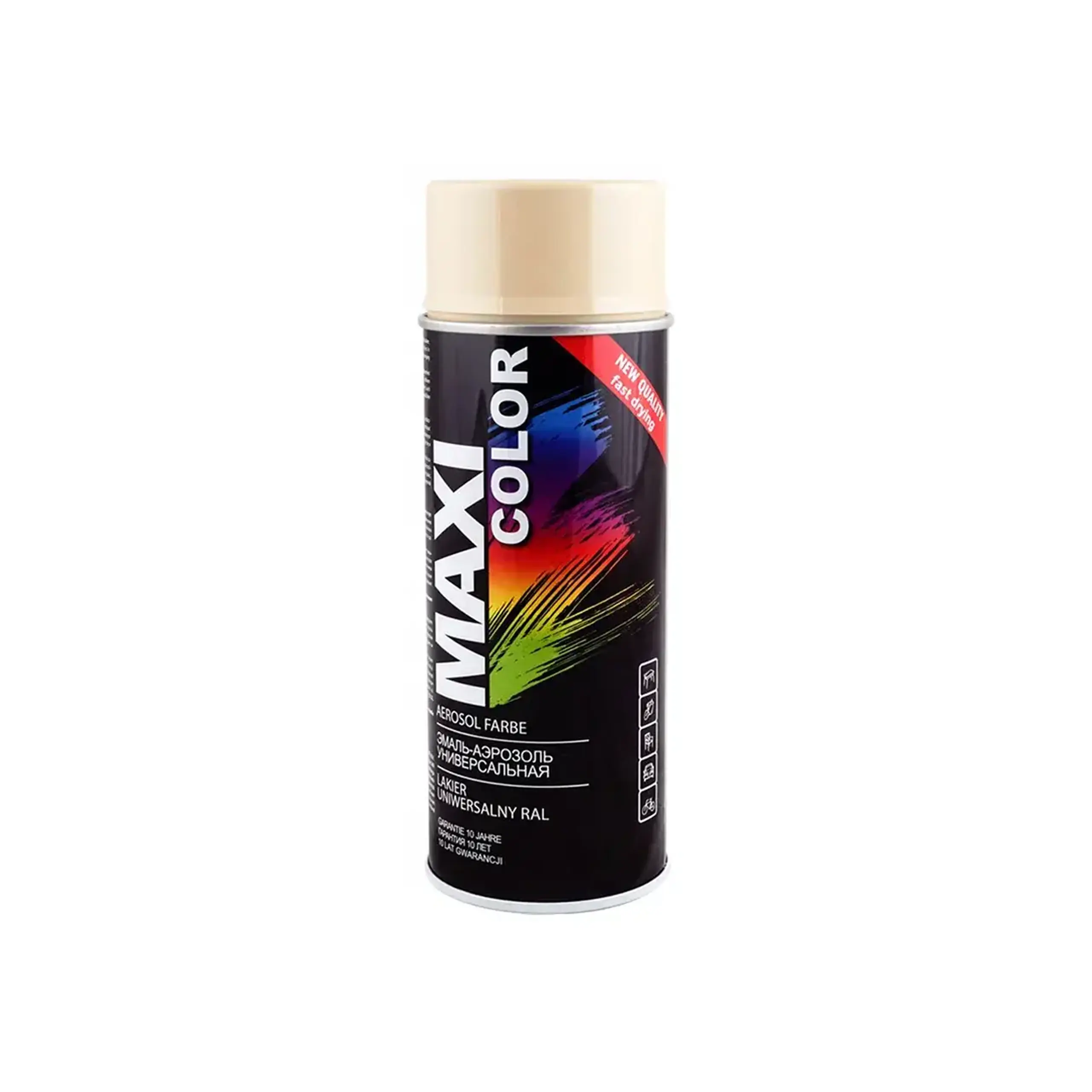 Vopsea pe bază de polimer bej 400 ml MAXI COLOR