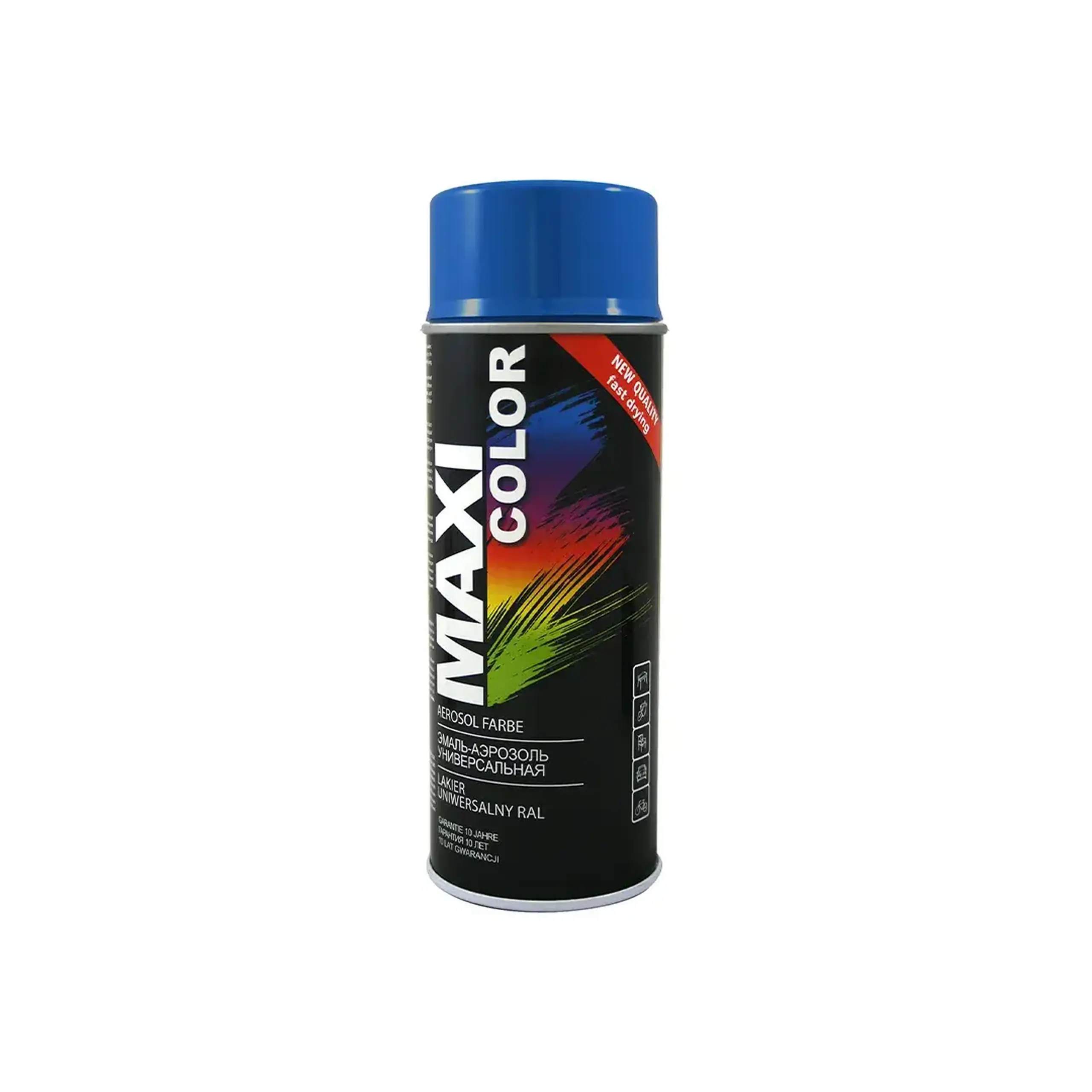 Vopsea pe bază de polimer albastru 400 ml MAXI COLOR