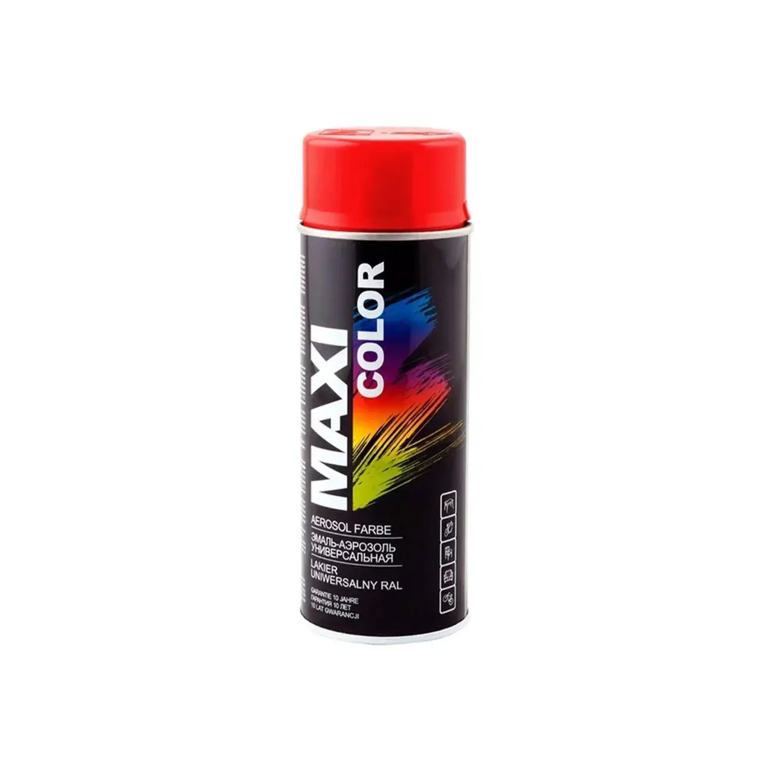 Vopsea pe bază de polimer roșu 400 ml MAXI COLOR