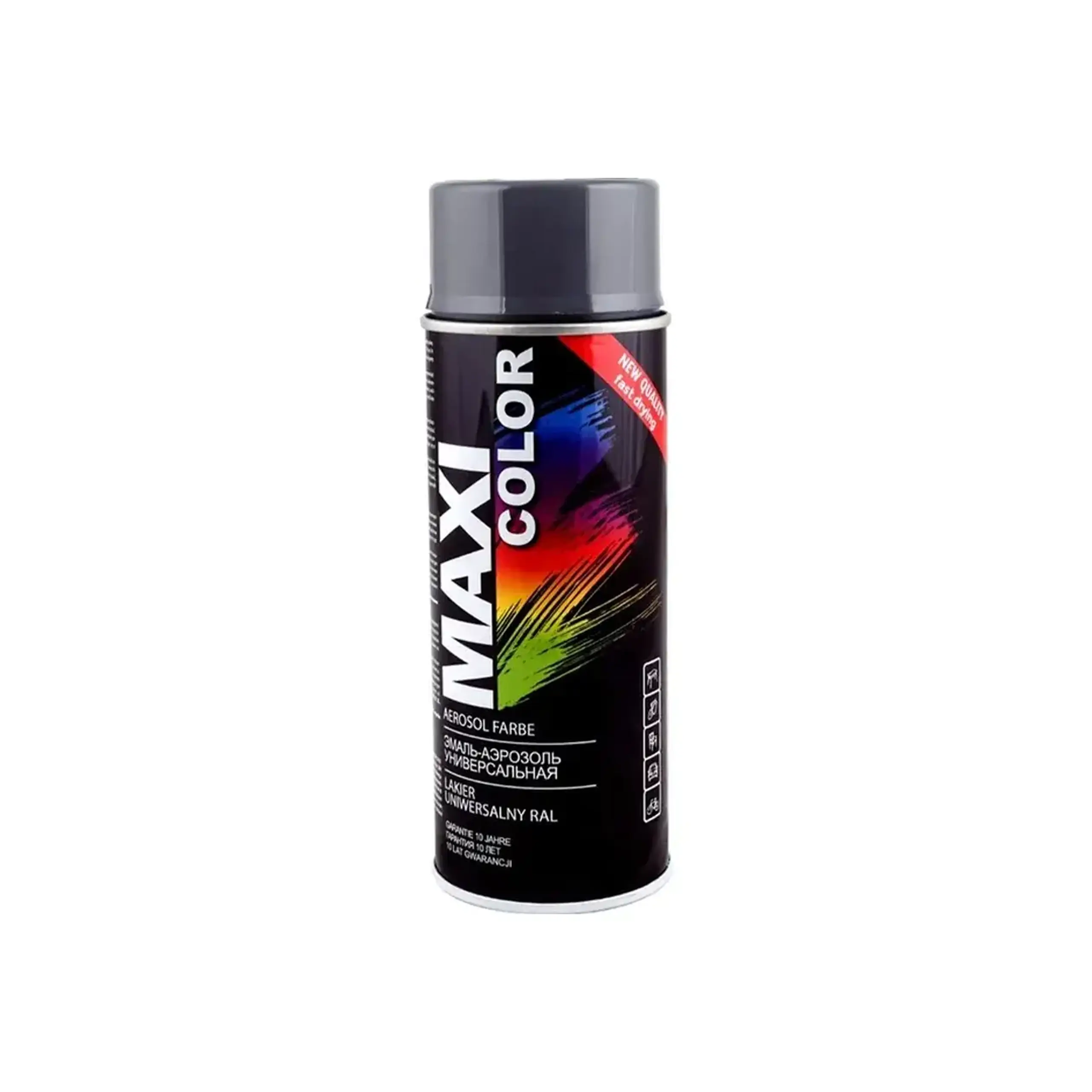 Vopsea pe bază de polimer Gri 400 ml MAXI COLOR - Tip RAL 7016