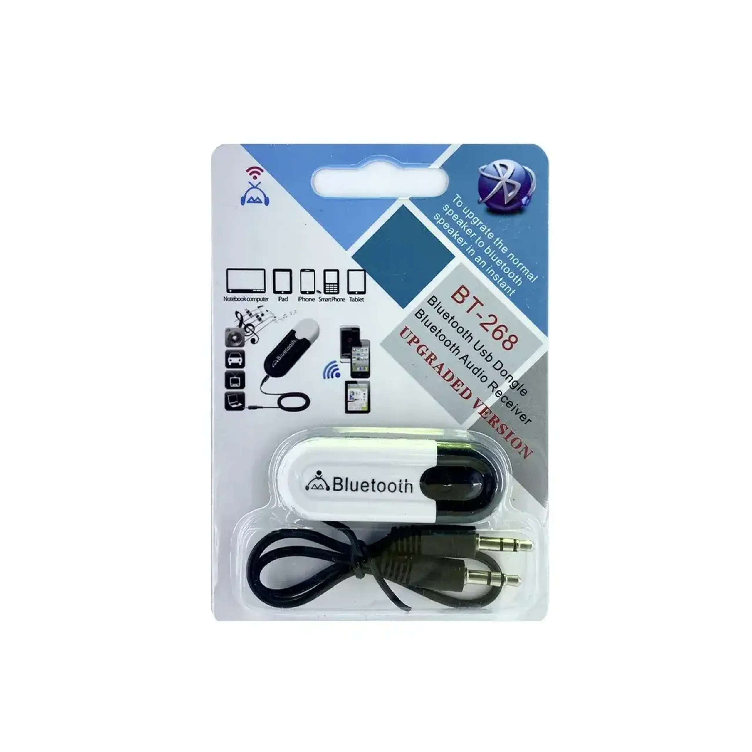 Aparat de emisie FM BT-268 bluetooth 1 buc