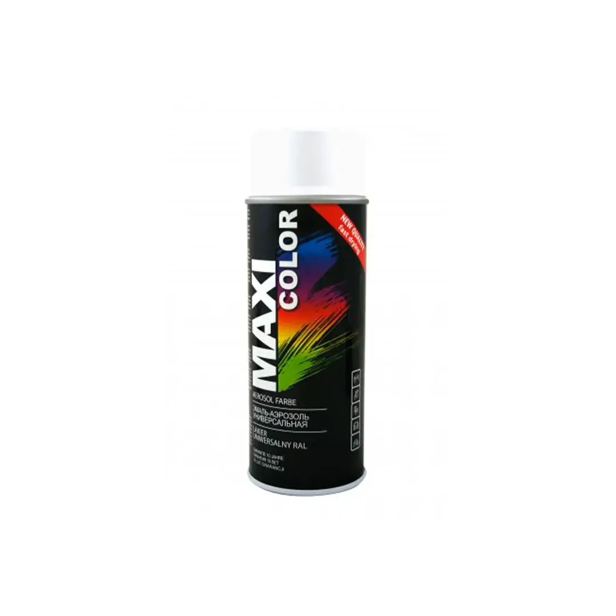 Vopsea pe bază de polimer Alb 400 ml MAXI COLOR
