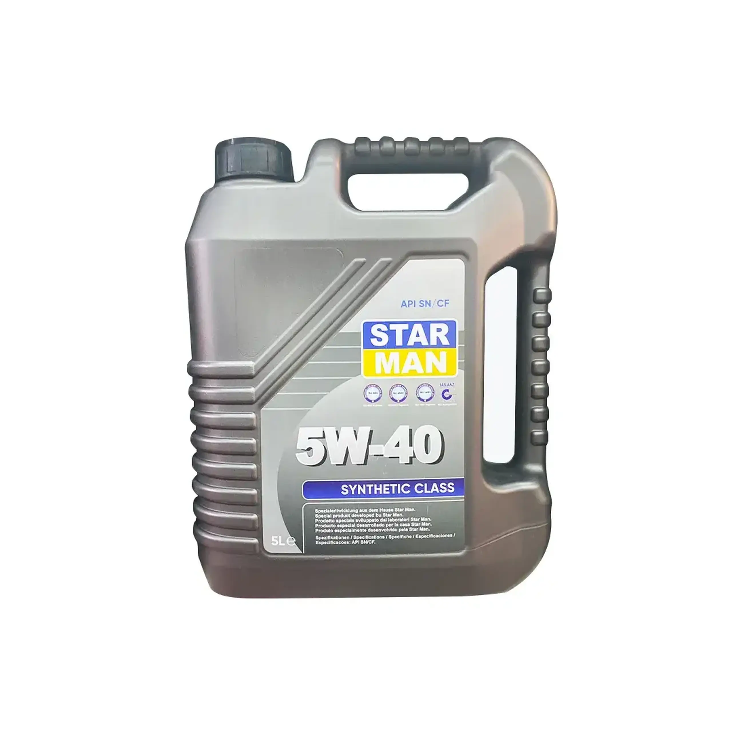 Ulei 5W40 SN/CF 1 l Star Man - Volum rezervor 5 l