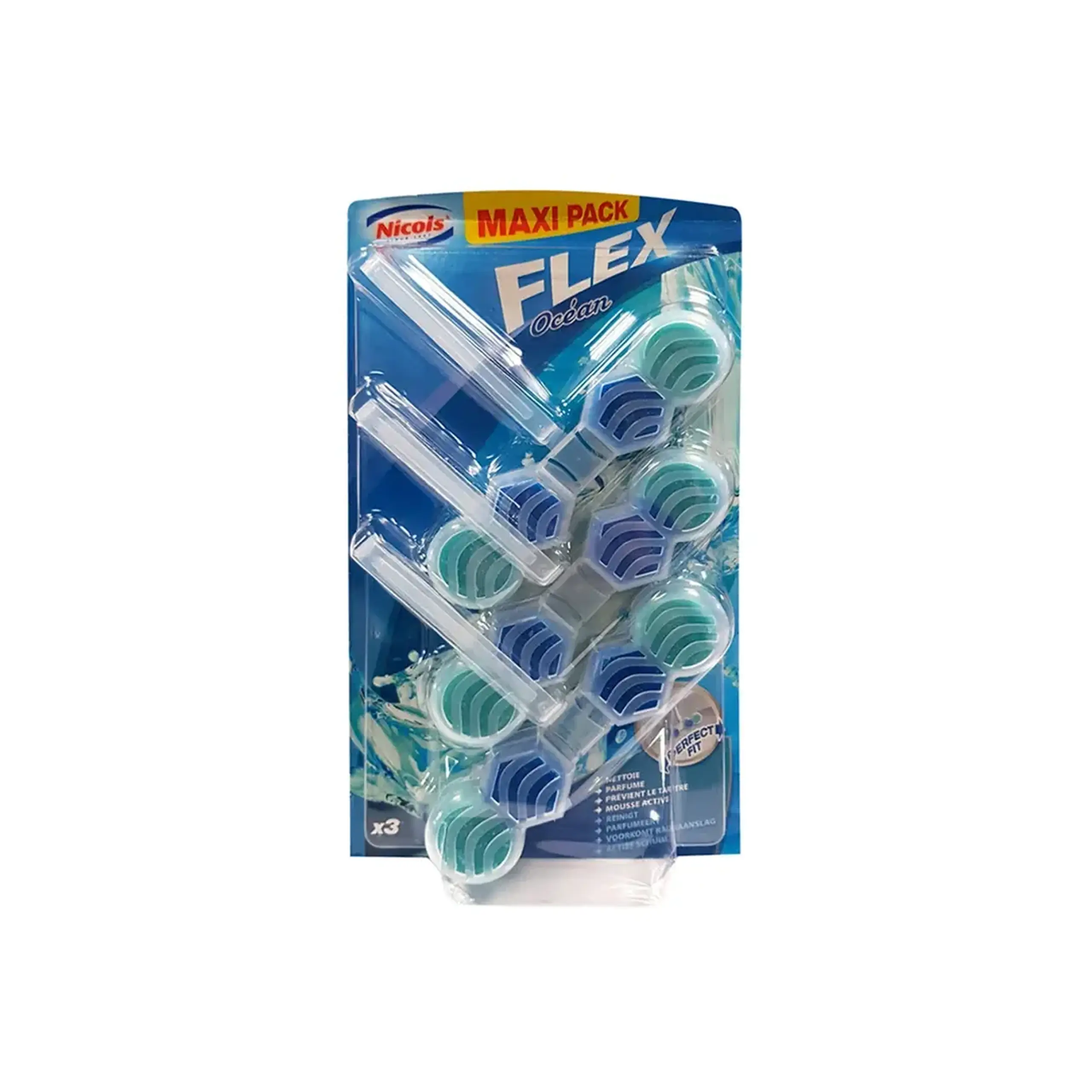 Odorizant pentru wc Nicols Lemon 3 buc