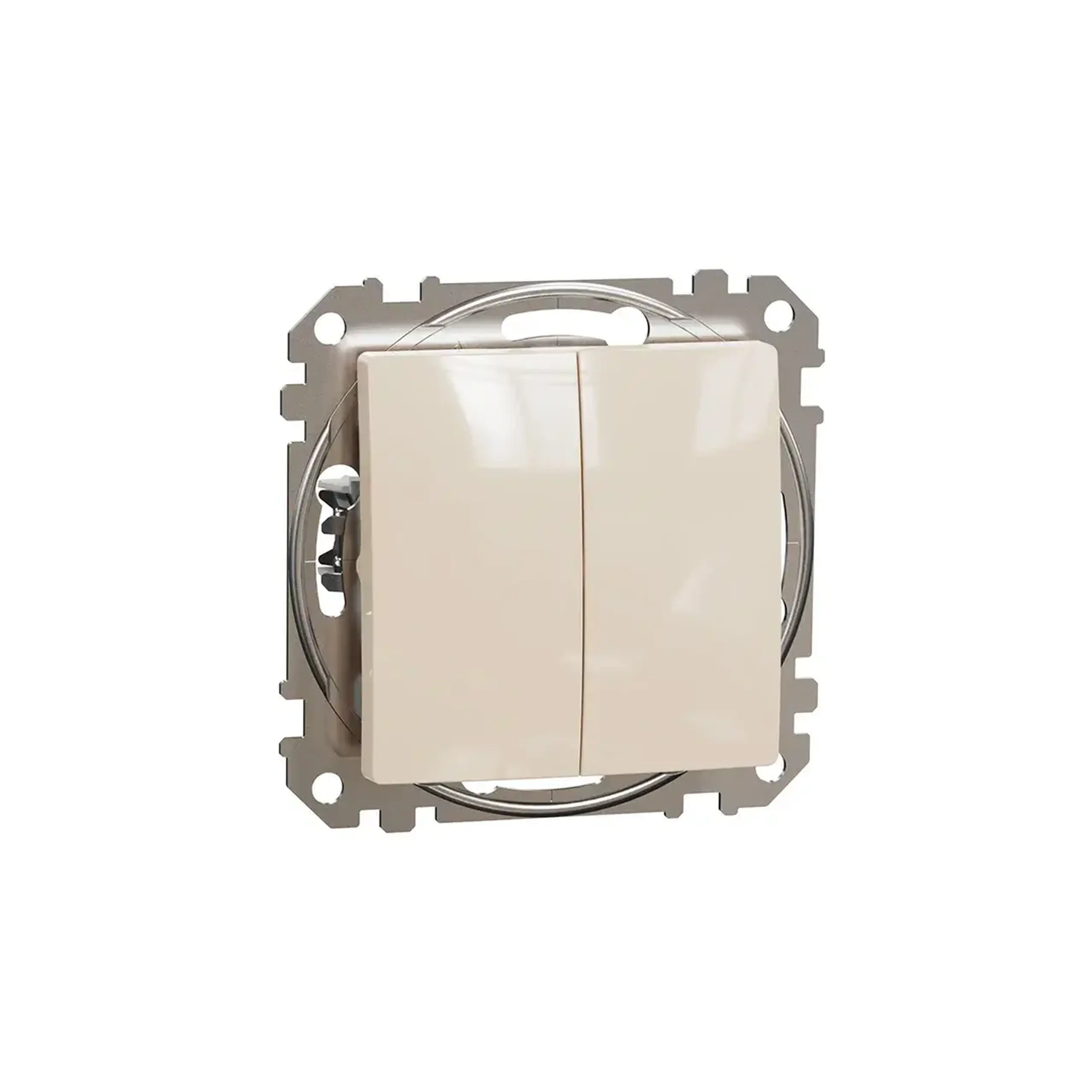 Întrerupător dublu SEDNA NEW 10 A 220 - 240 V bej Schneider-Electric - Grup de produse Întrerupătoare