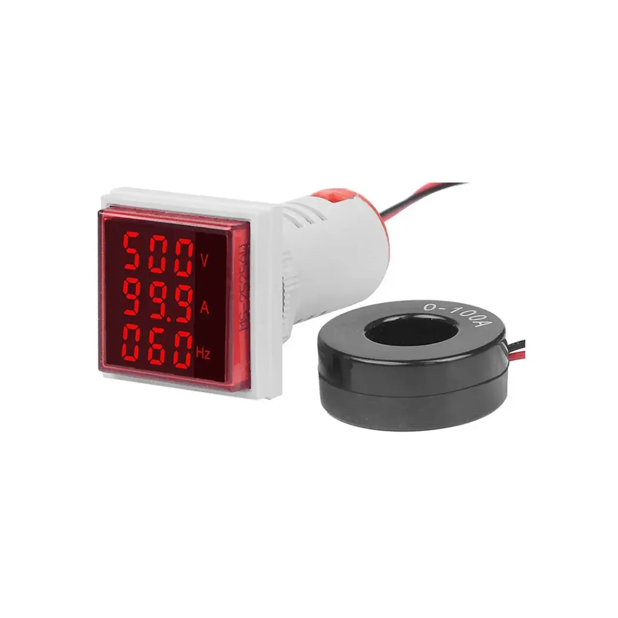 Voltampermetru/frecventmetru cu ecran digital Himel HLD1222VAZSR 100 A 50 - 500 V