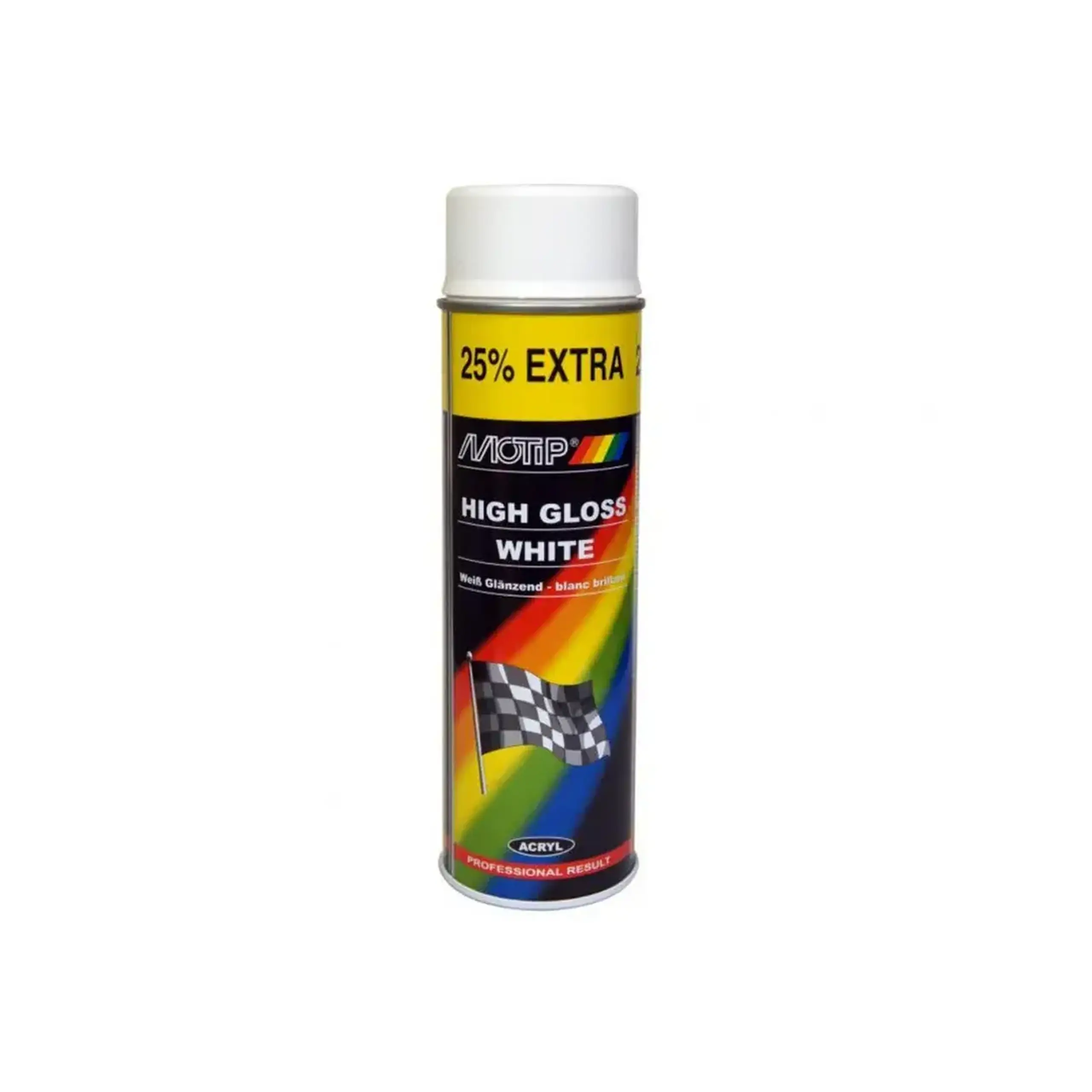Vopsea spray pentru jante alb 500 ml Motip