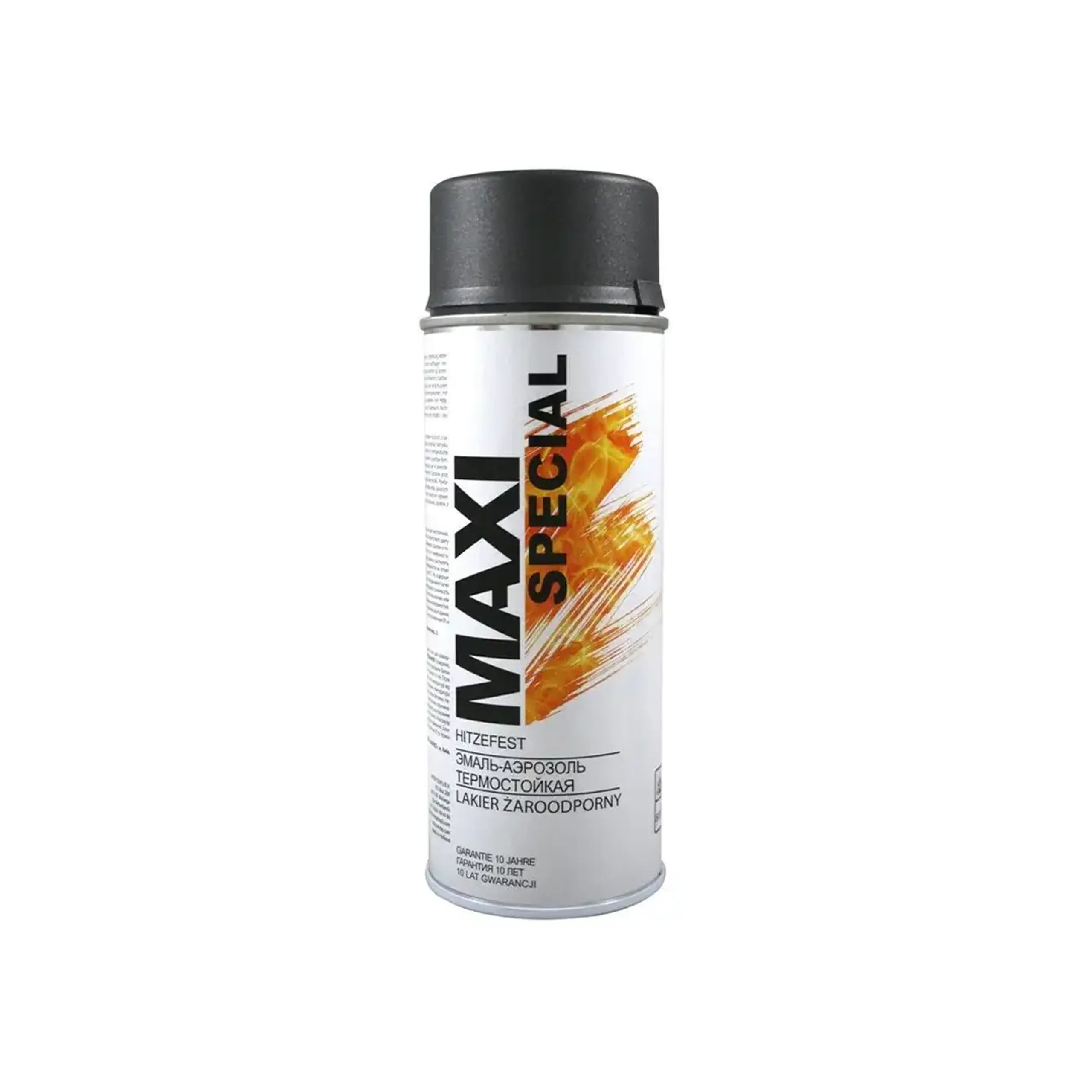 Vopsea termorezistentă pe bază de polimer antracit 400 ml MAXI COLOR