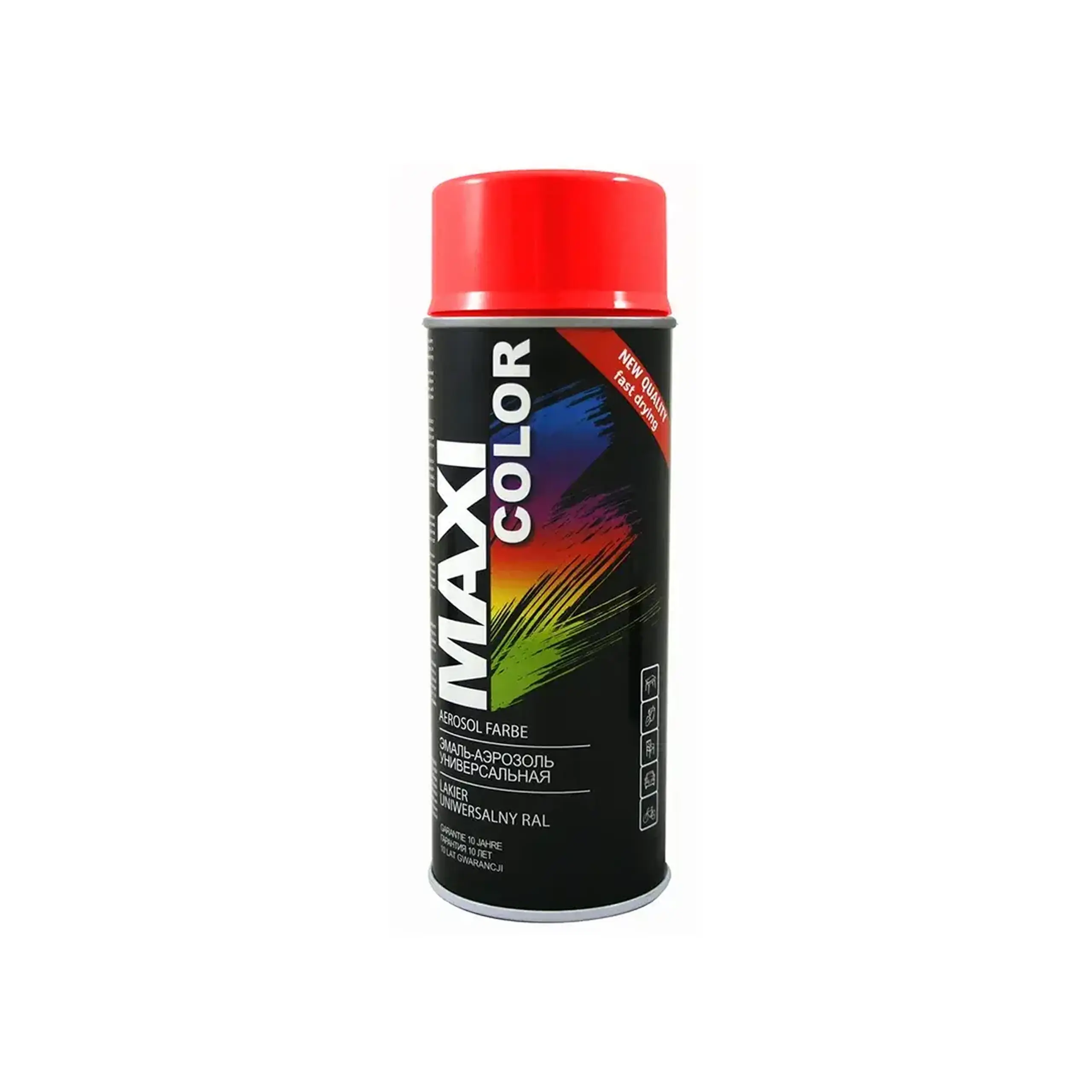 Vopsea pe bază de polimer Roșu deschis 400 ml MAXI COLOR