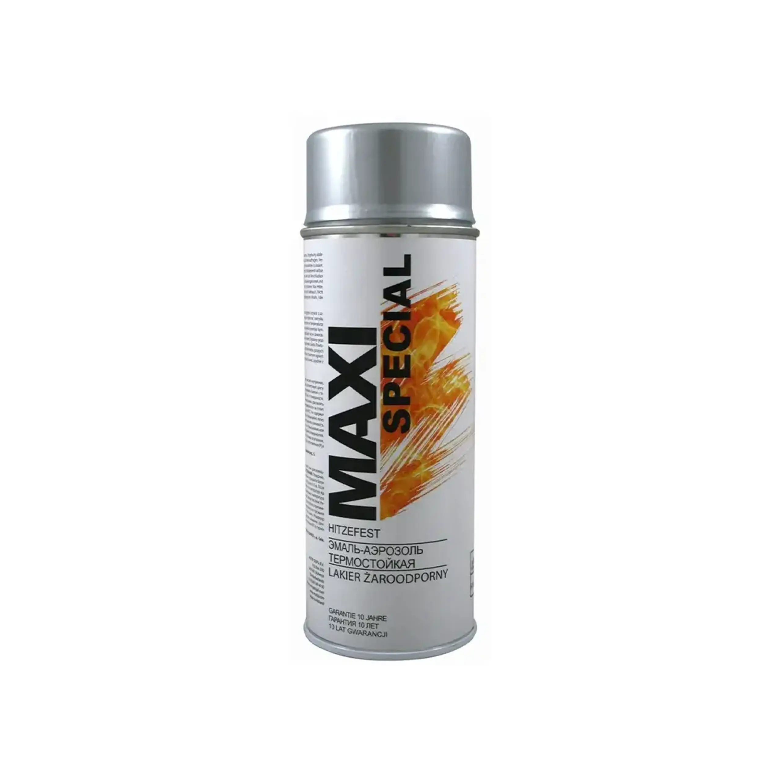 Vopsea termorezistentă pe bază de polimer Argintiu 400 ml MAXI COLOR