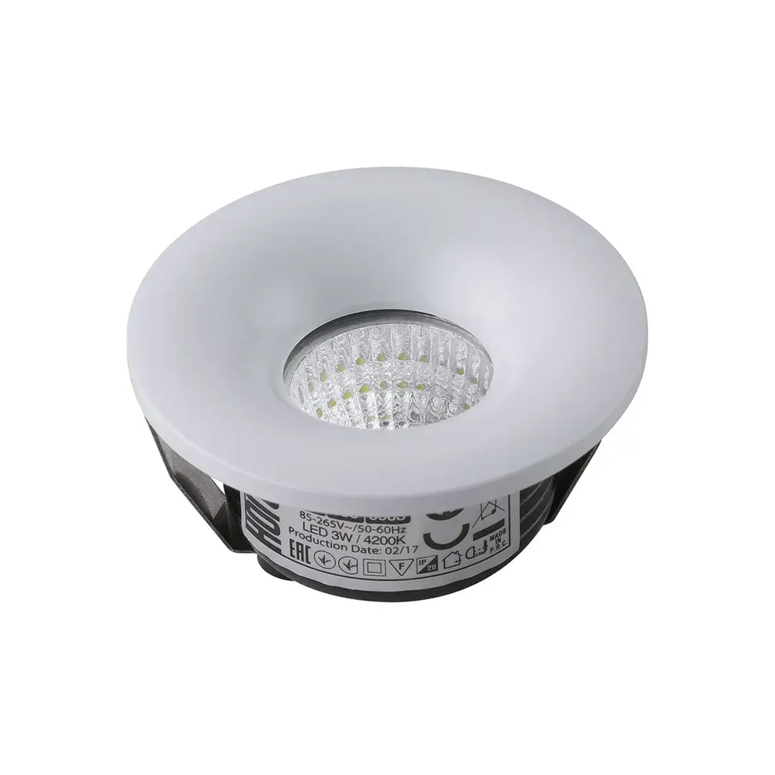 Felinar LED BIANCA 3 W COB 4200 K 220 - 240 V IP20 Horoz - Culoare Alb