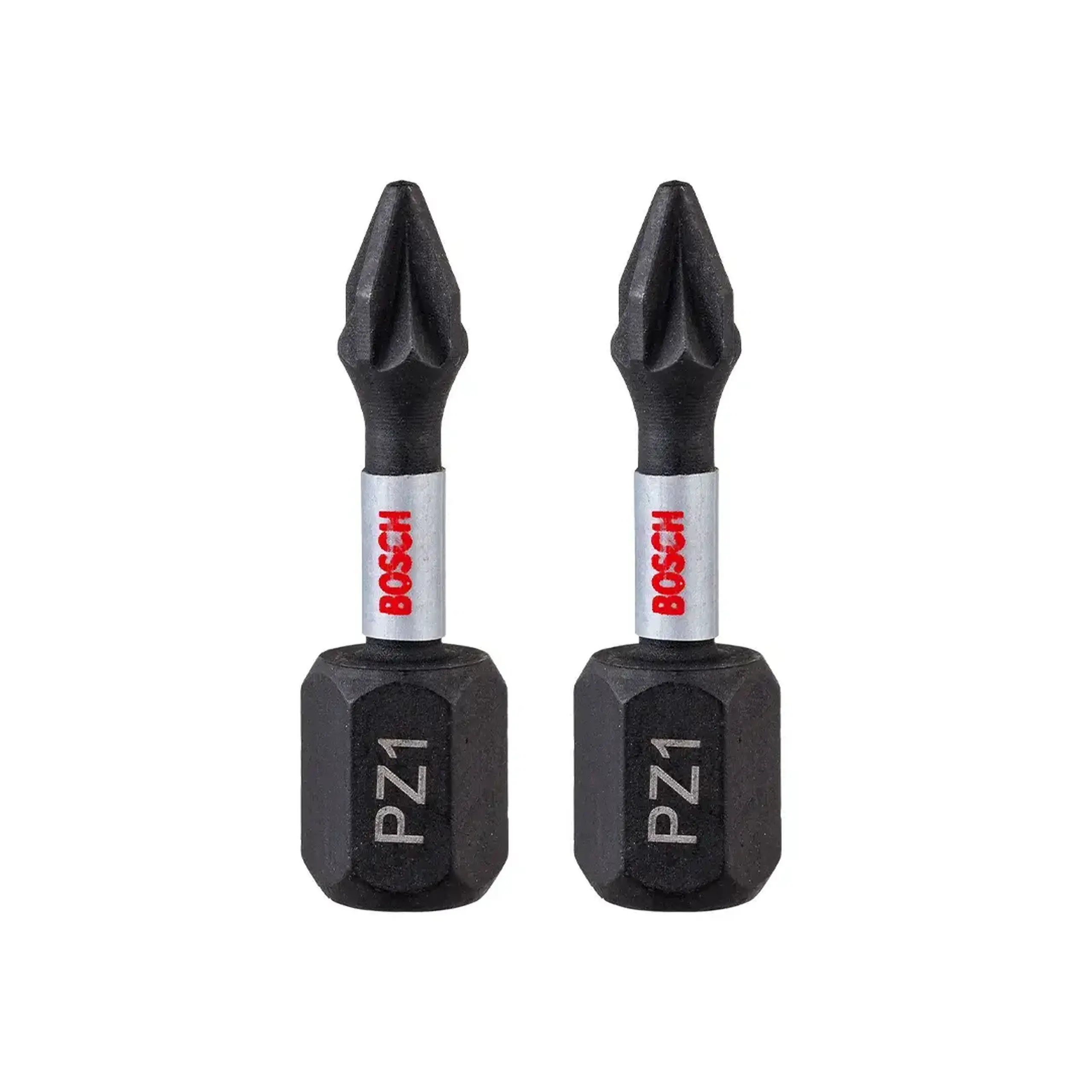 Set biți hexagonal 2 buc. Impact Control PZ1 1/4" 25 mm Bosch