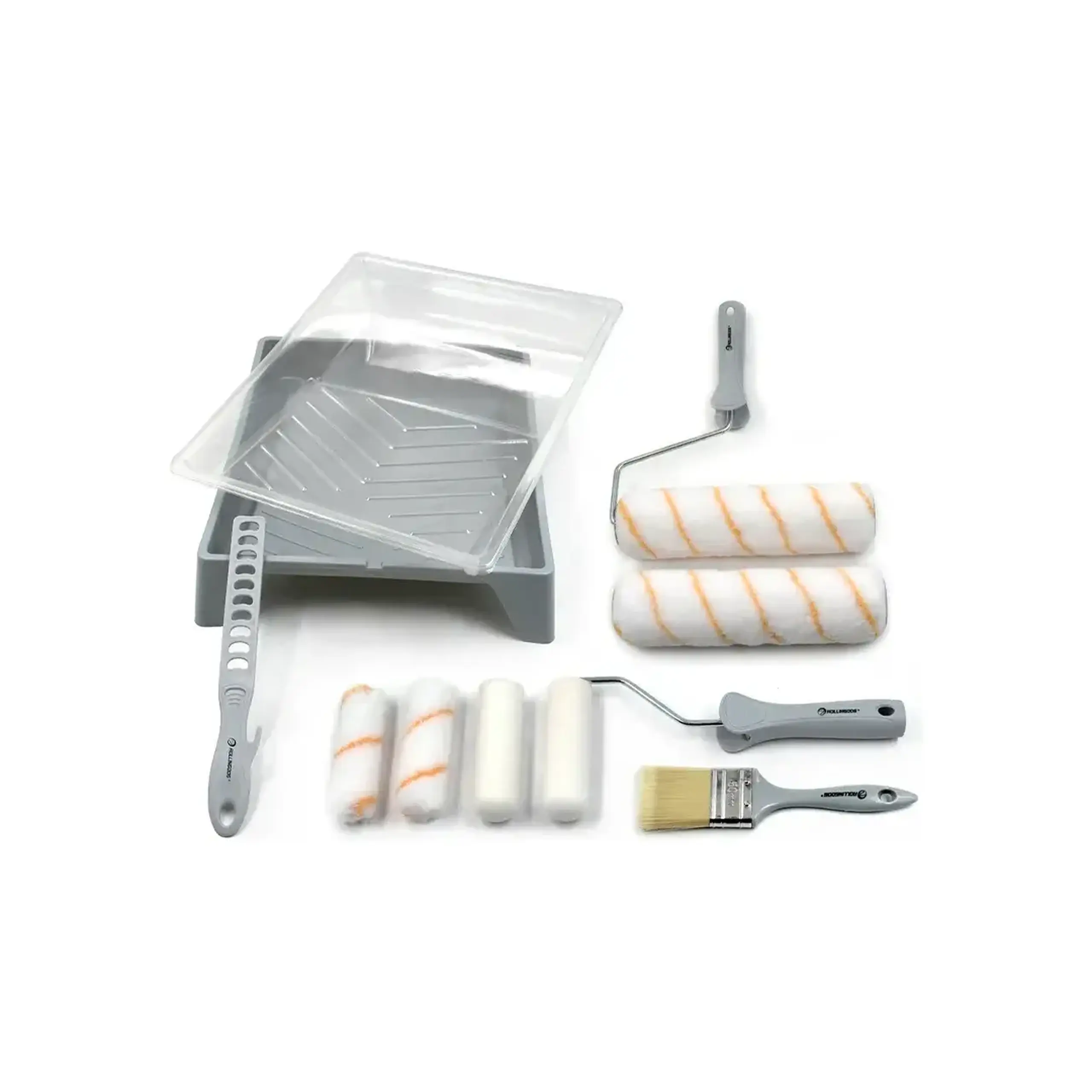 Set pentru zugrăvit 4 buc. 102 mm Rollingdog - Bucăți în ambalaj 14 buc.